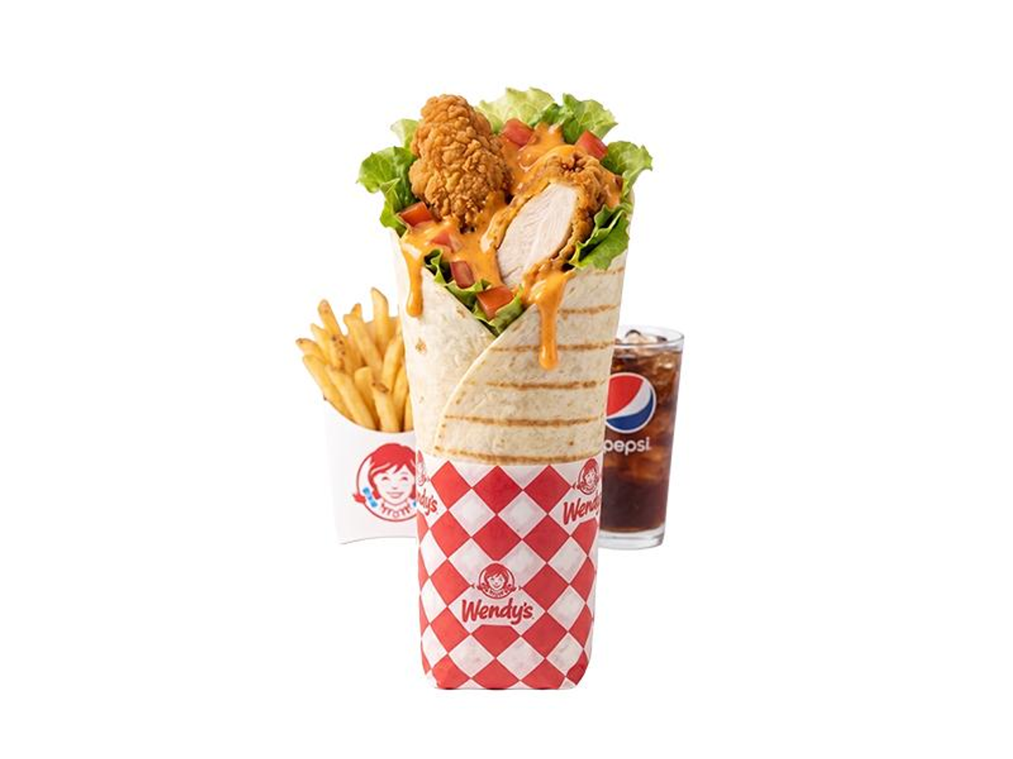 Tikka Mayo Chicken Wrap - Regular