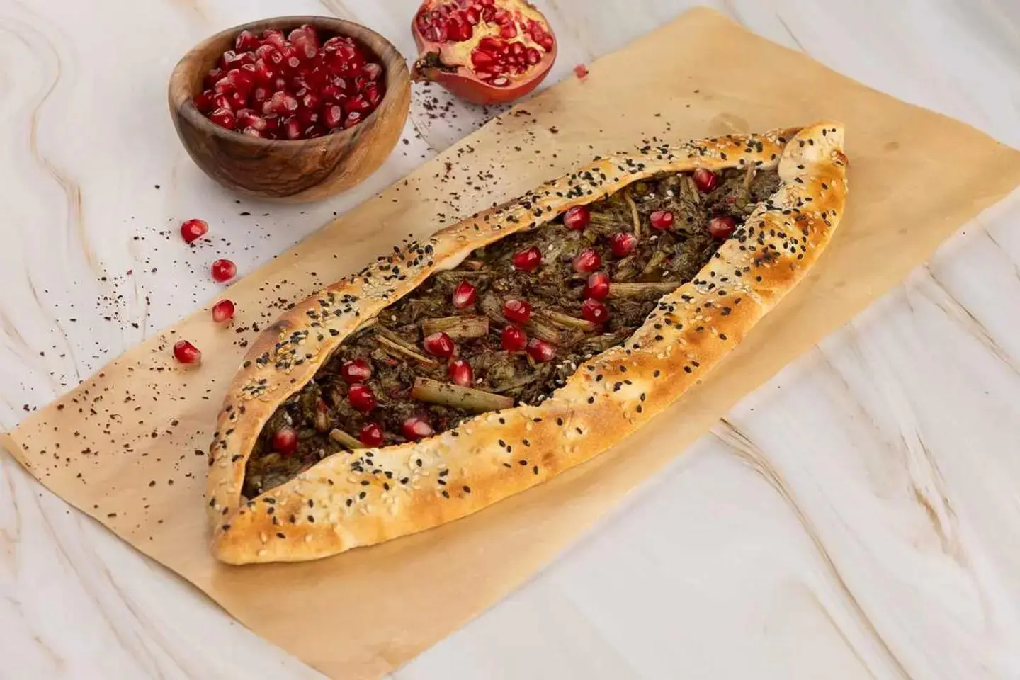 فطيرة زعتر لبناني - كبير