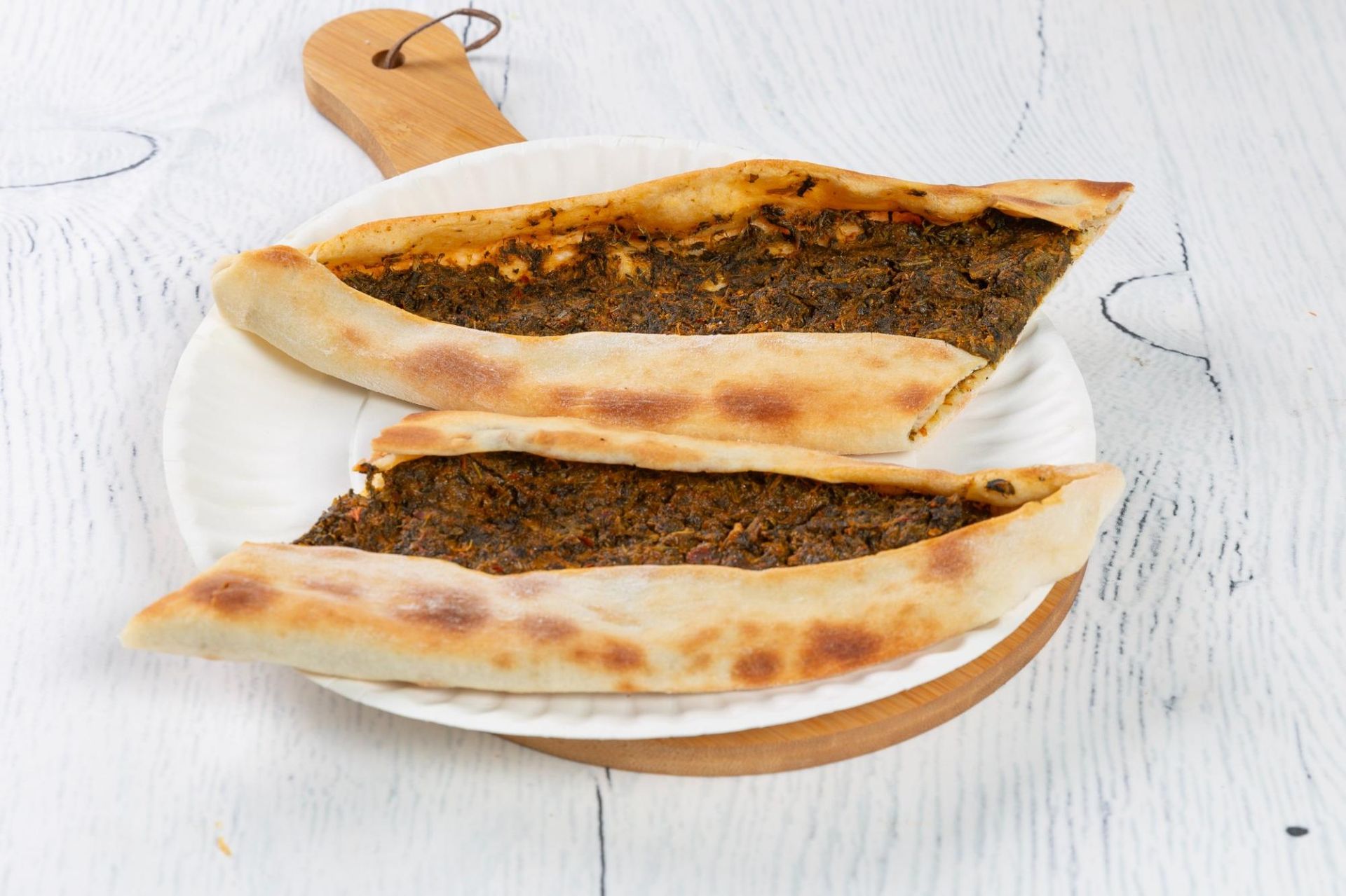فطيرة سبانخ - سادة