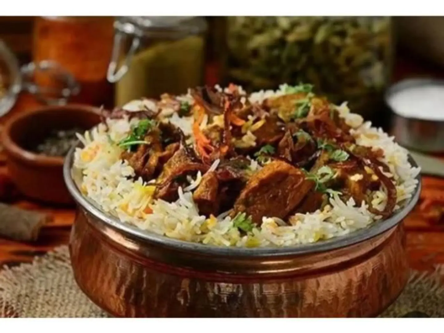لحم برياني - صغير