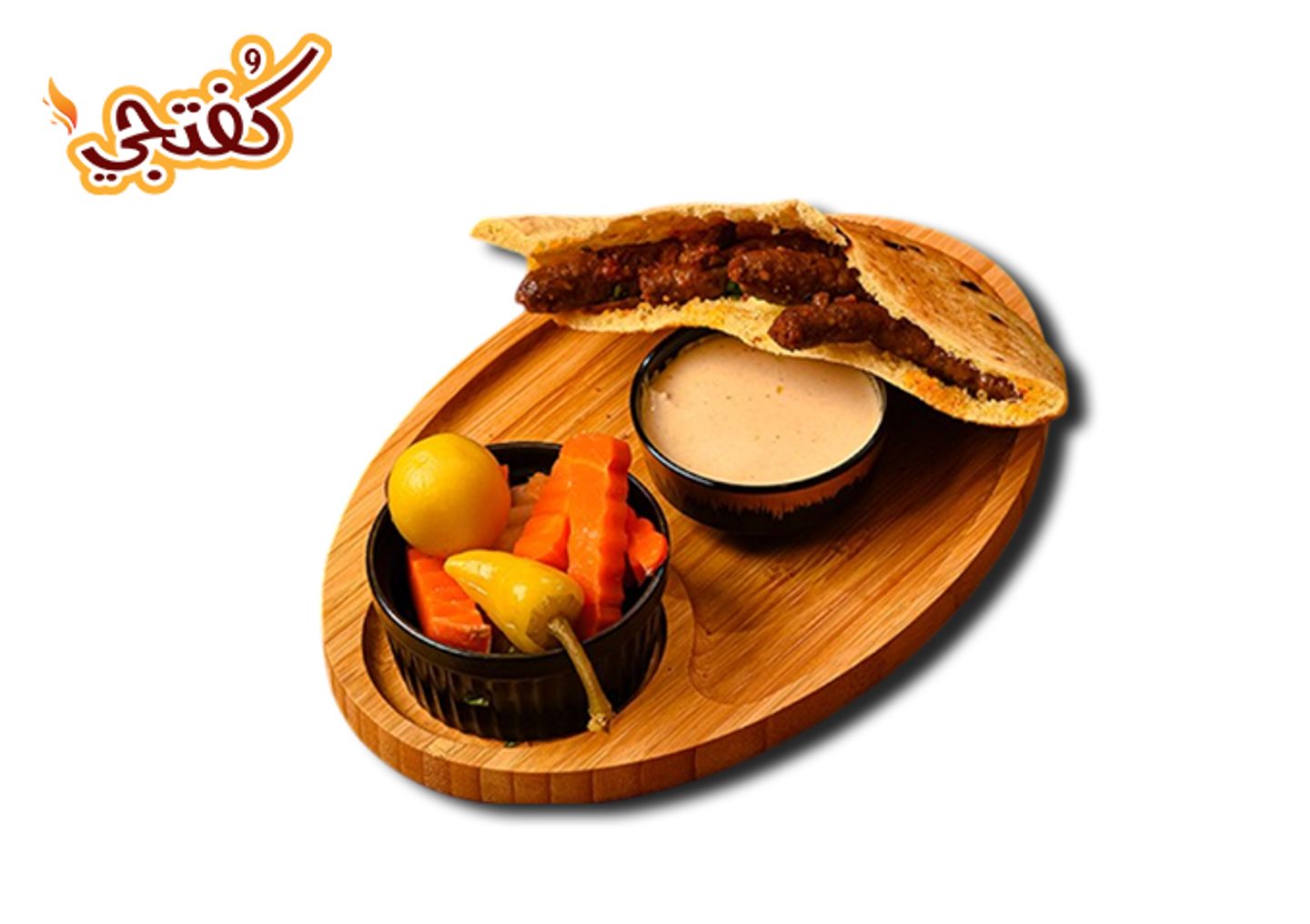 Sausage Sandwich - Baladi Bread