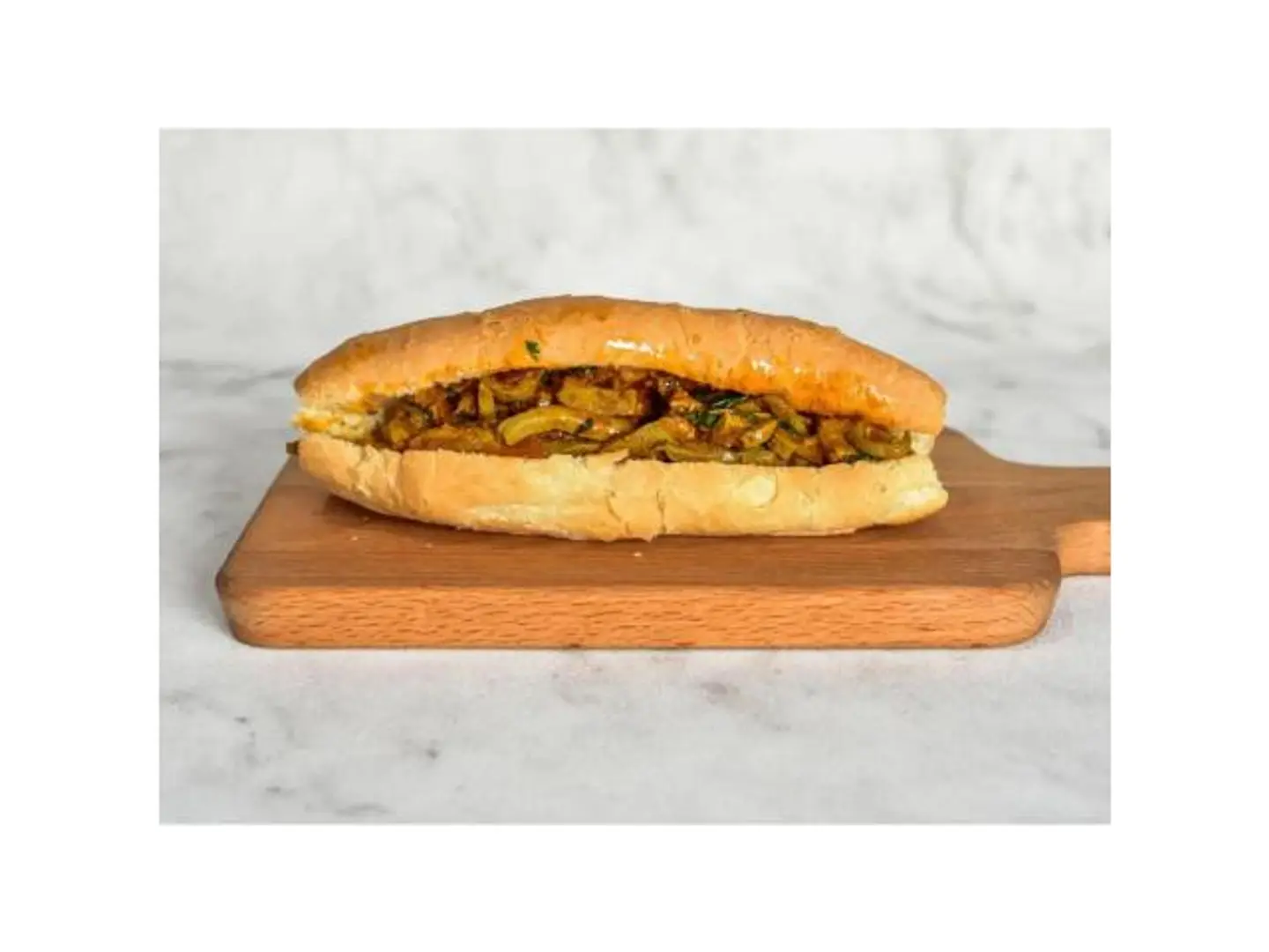 لحم مقلقل جبنة - نص