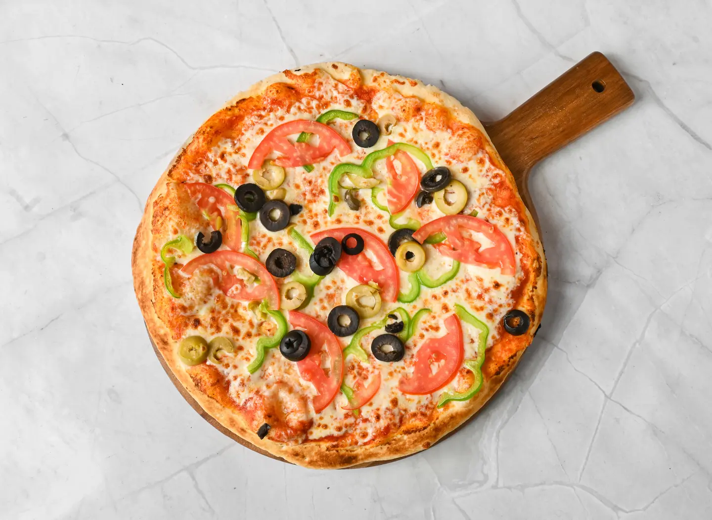 بيتزا الخضروات - بيتزا الخضروات-صغير