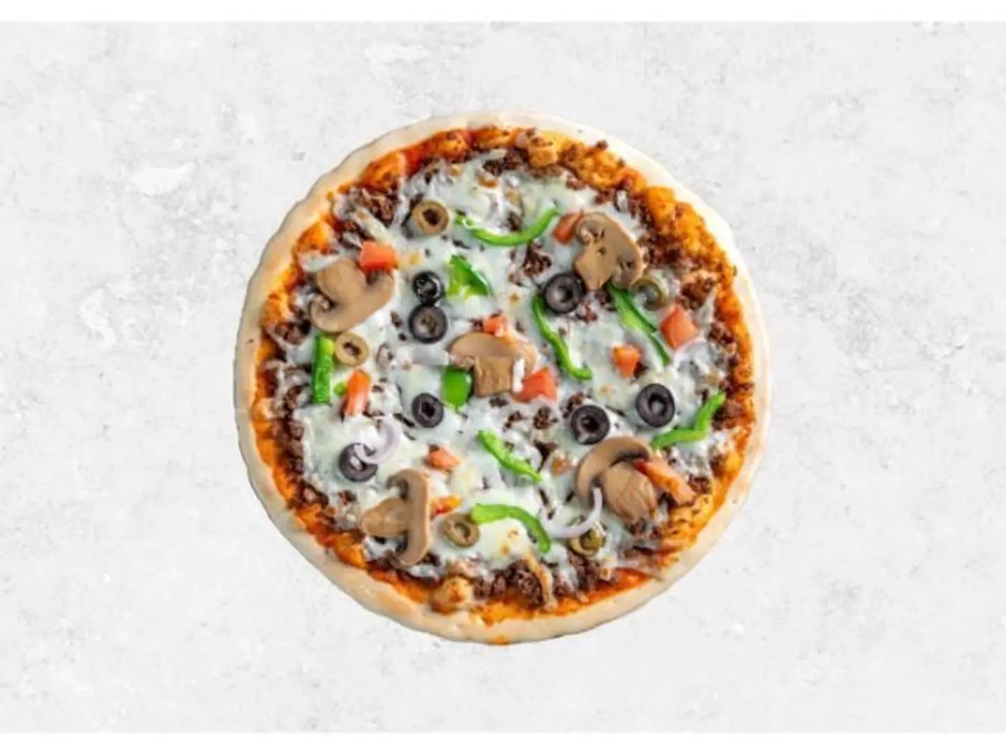 Meat And Vegetable Pizza - Small
