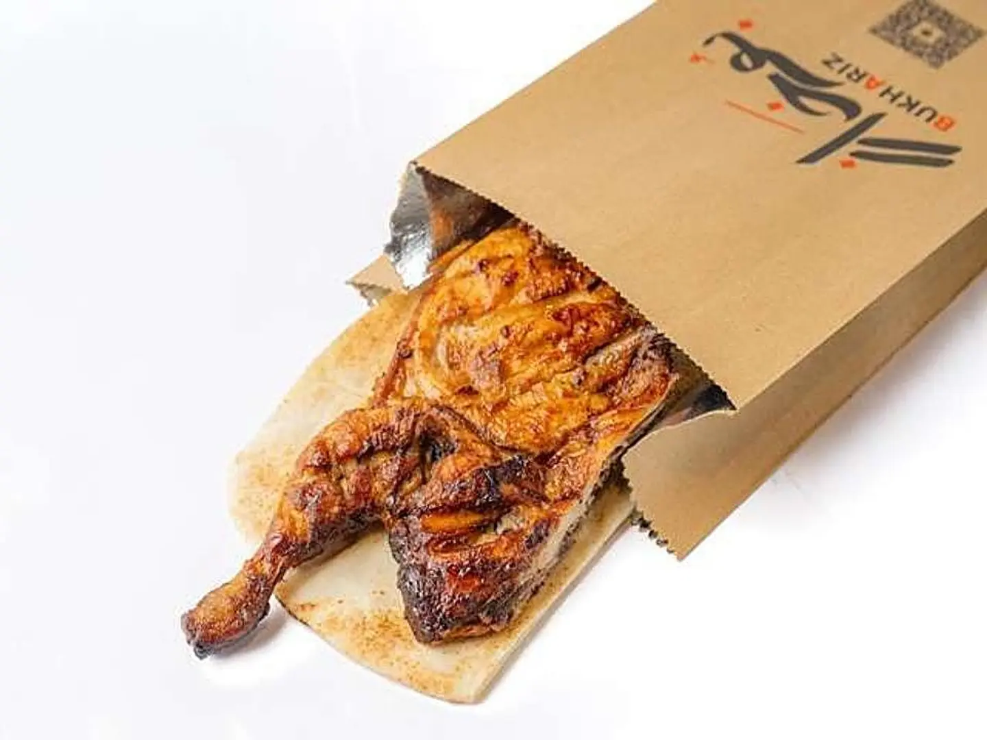 Plain Charcoal Chicken - Half A Chicken