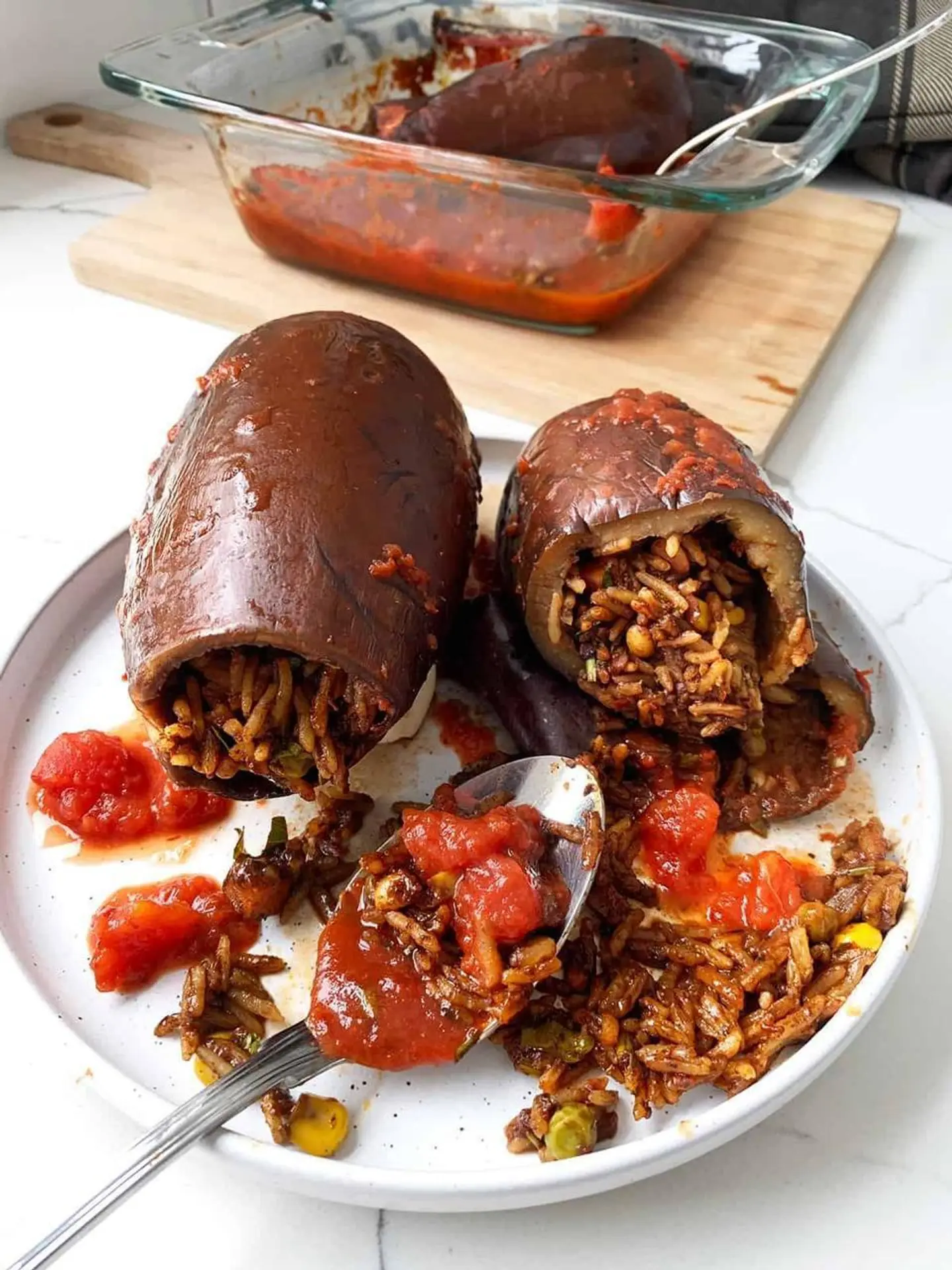 محشي باذنجان - صغير