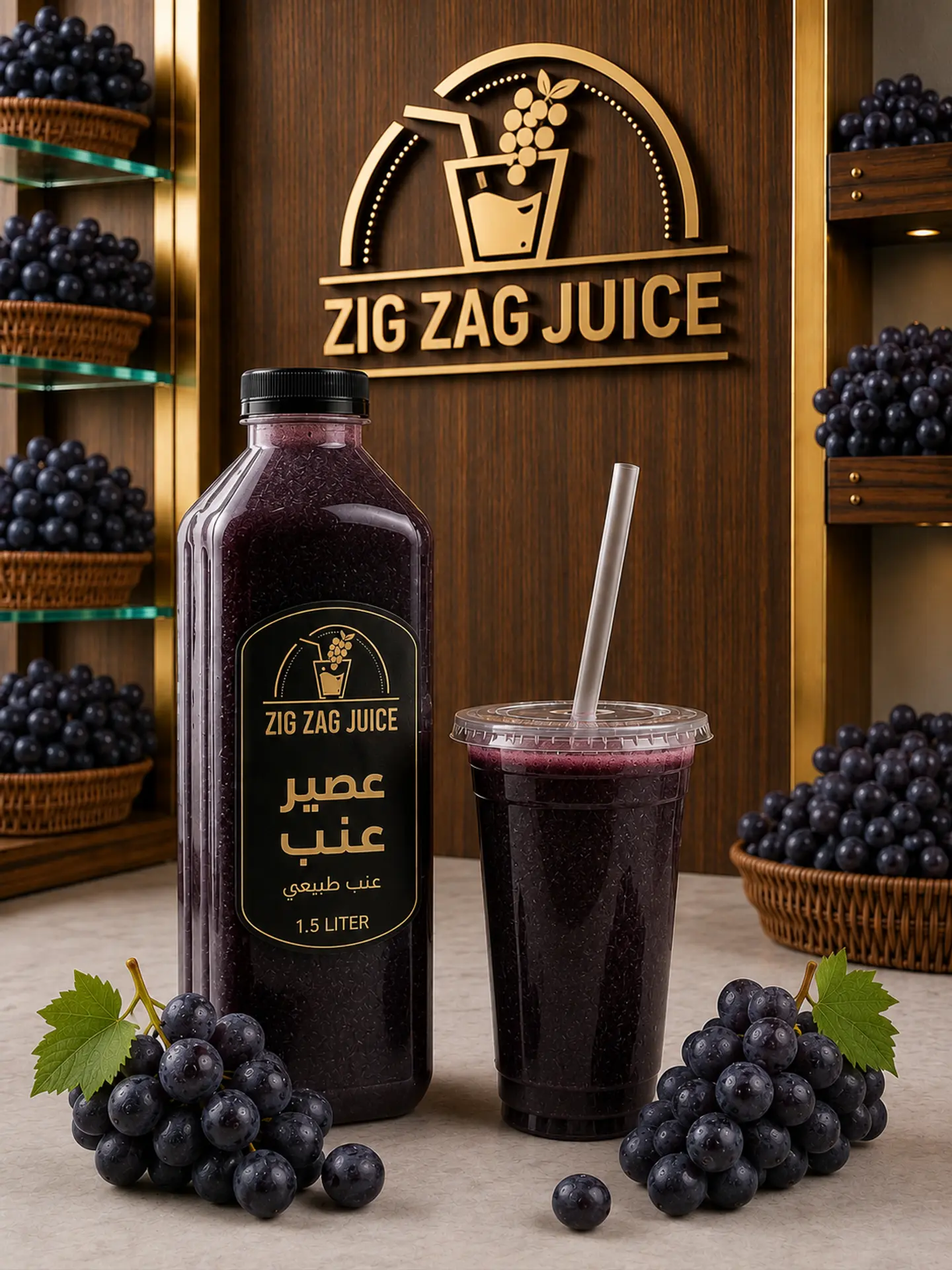 Grapes - Boteel 1500 Ml