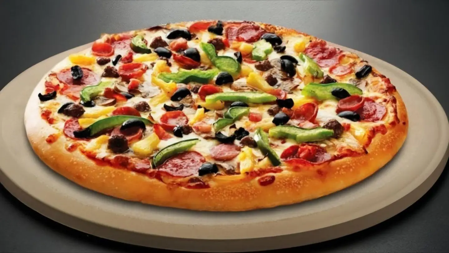 بيتزا خضار - صغير