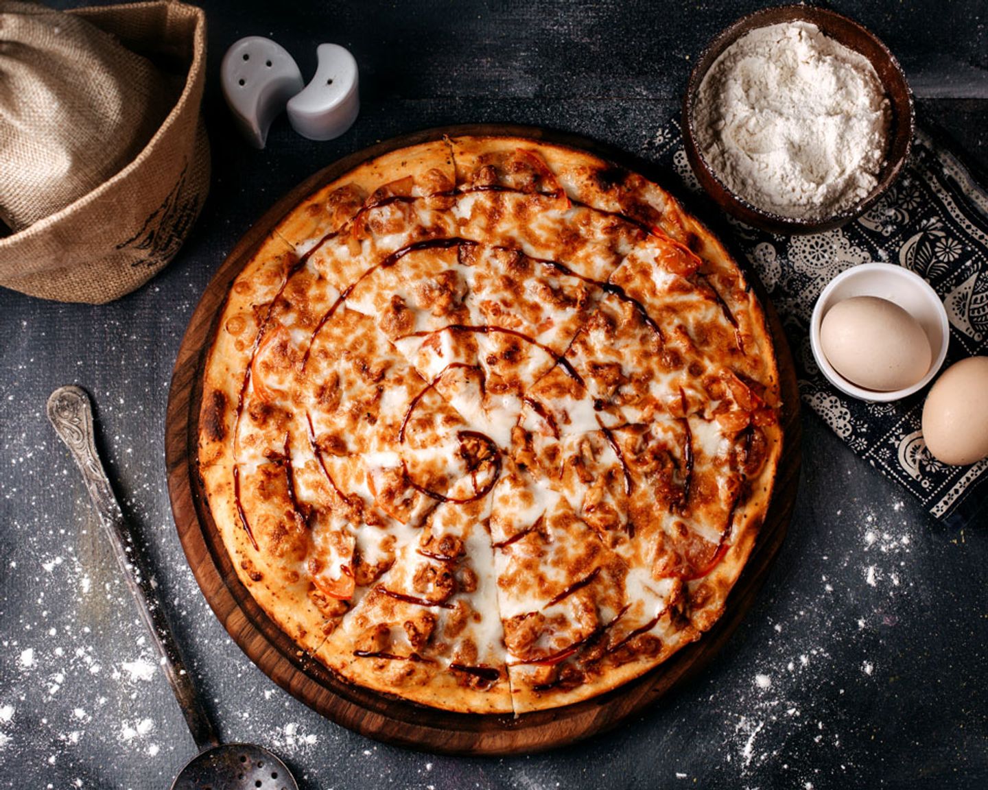 Bbq Pizza - Medium