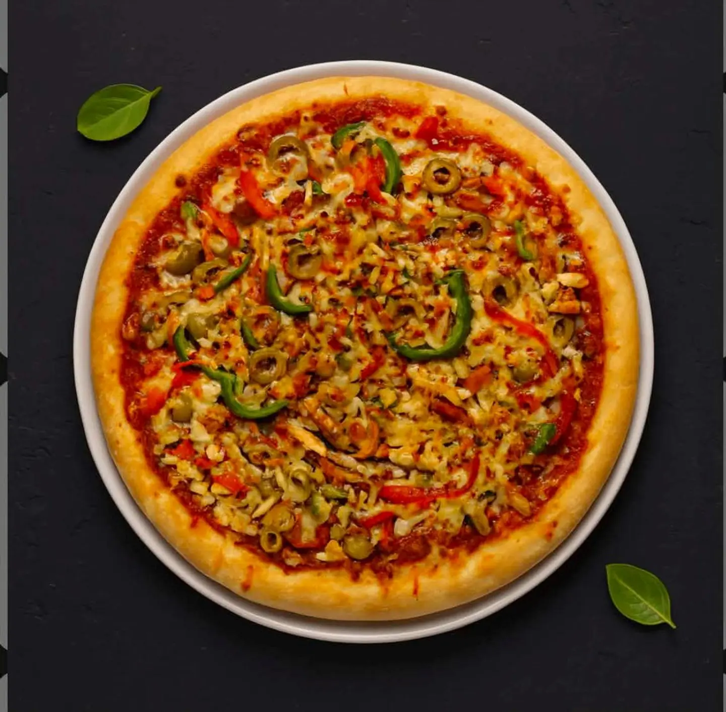Pizza Vegetables - Medium