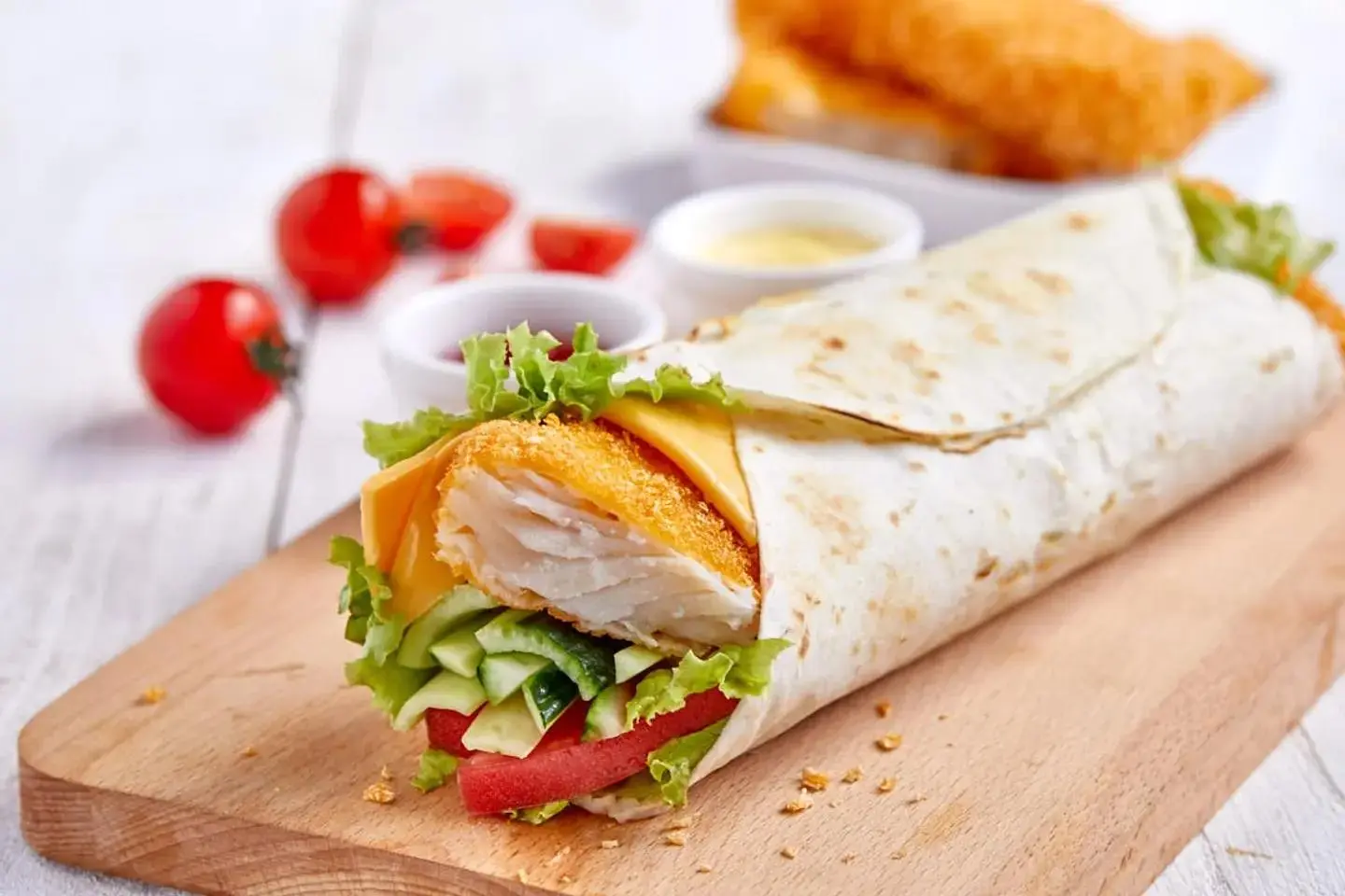 Shrimp Tortilla - Sandwich