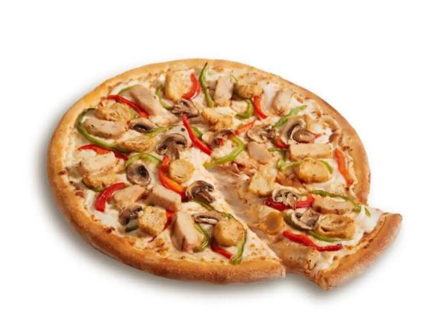 بيتزا دجاج - صغير