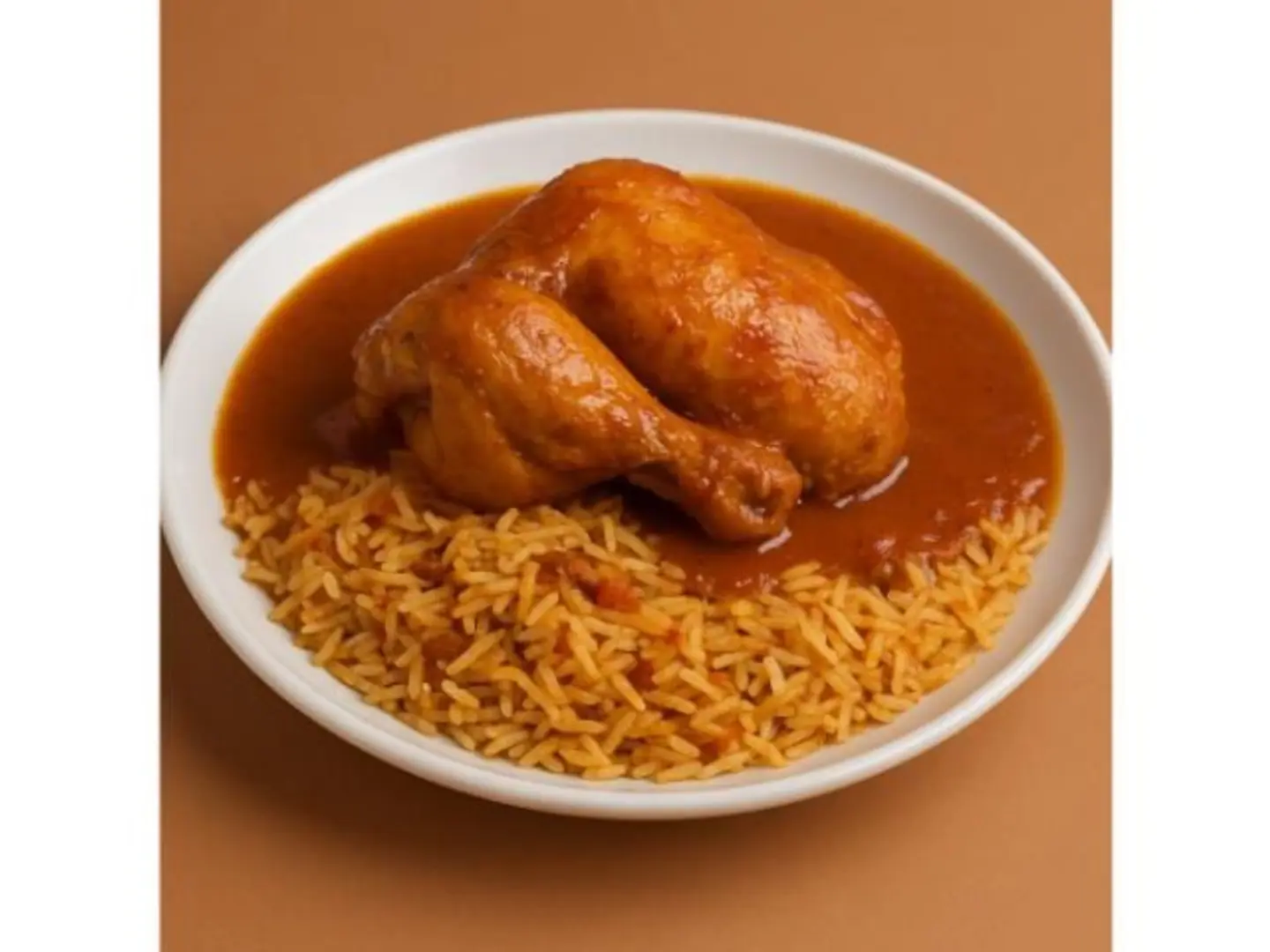 Whole Chicken Stew With Rice - Half