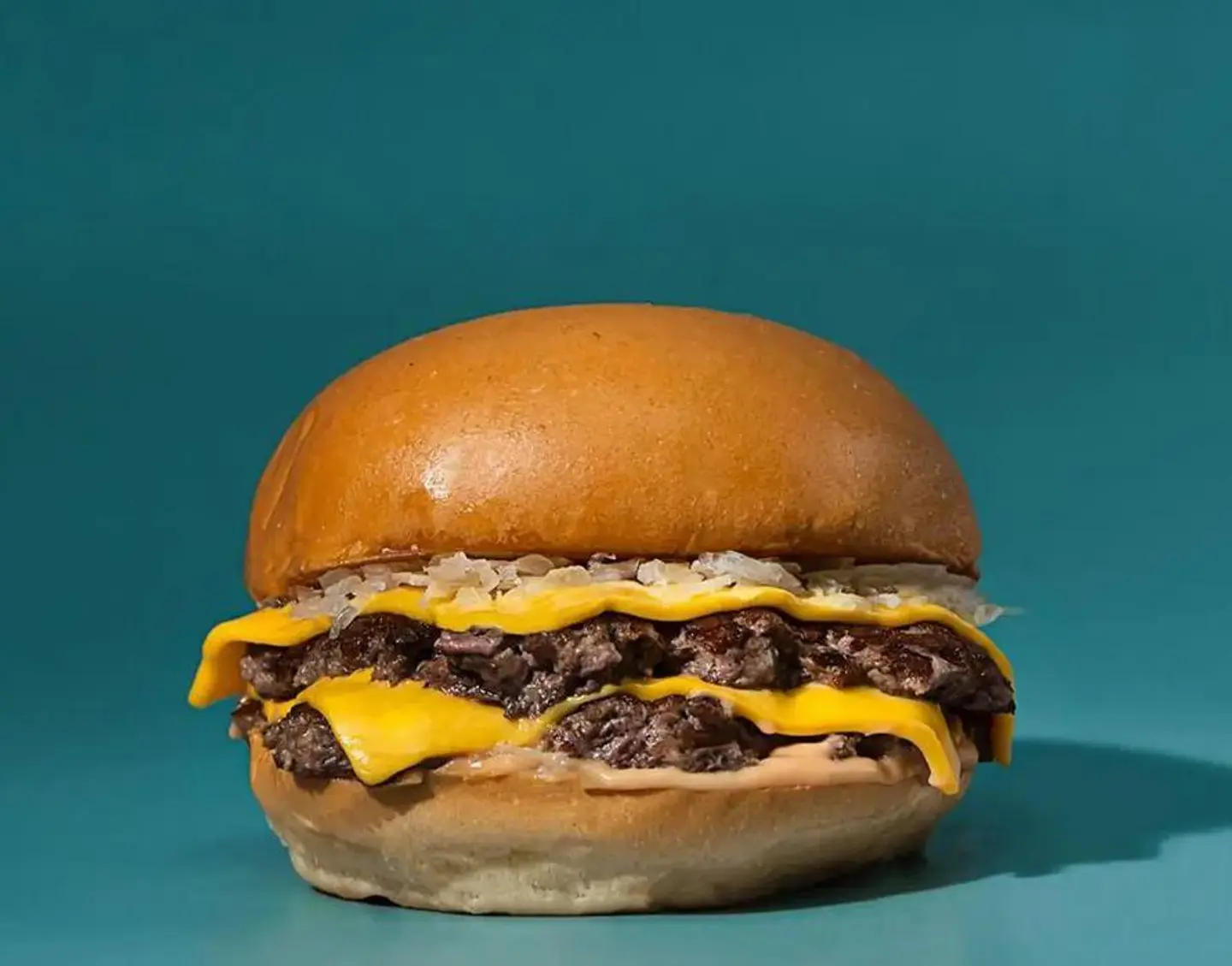 Double Smash Beef Burger - Without Meal