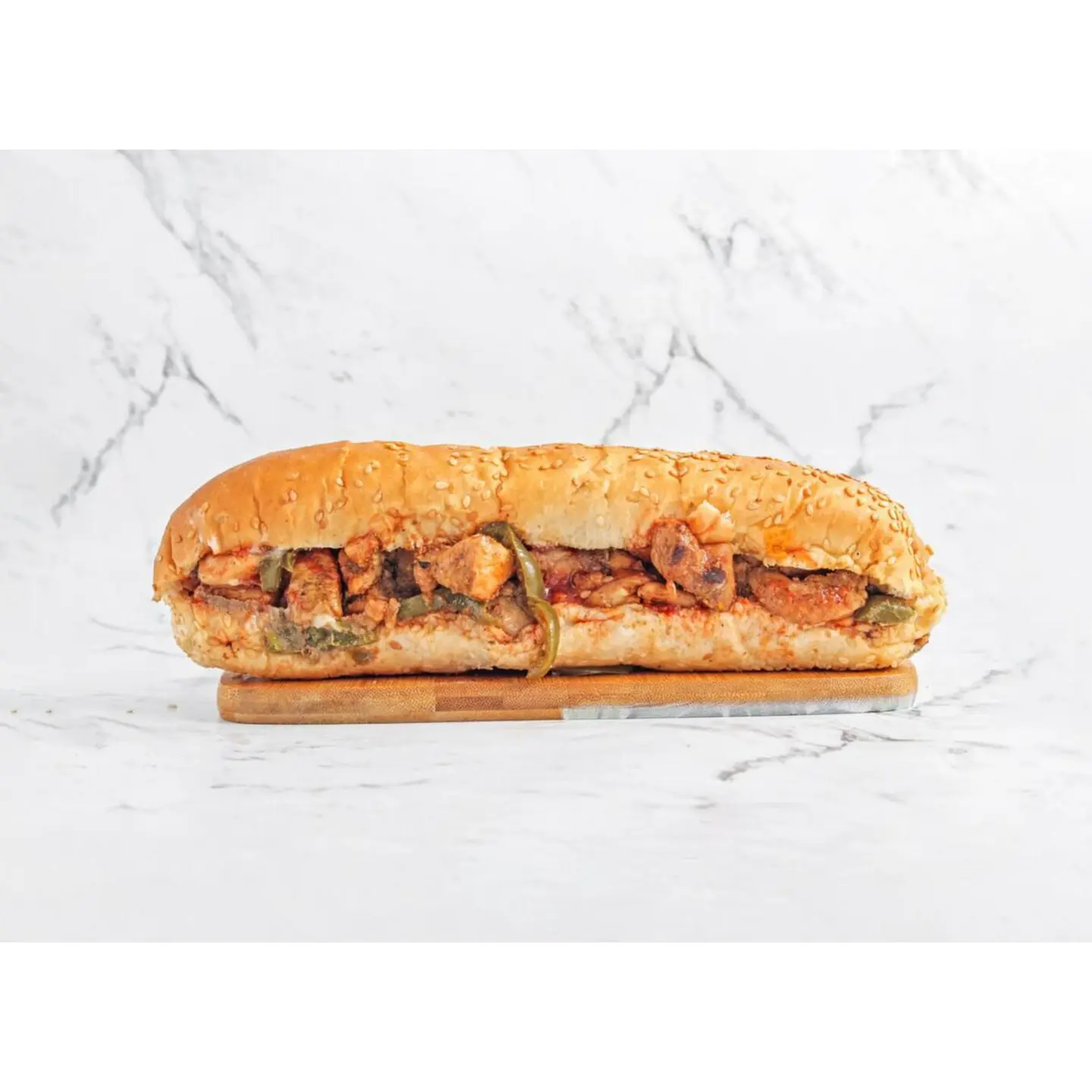Chicken Mgalgal - Lebanese Bread