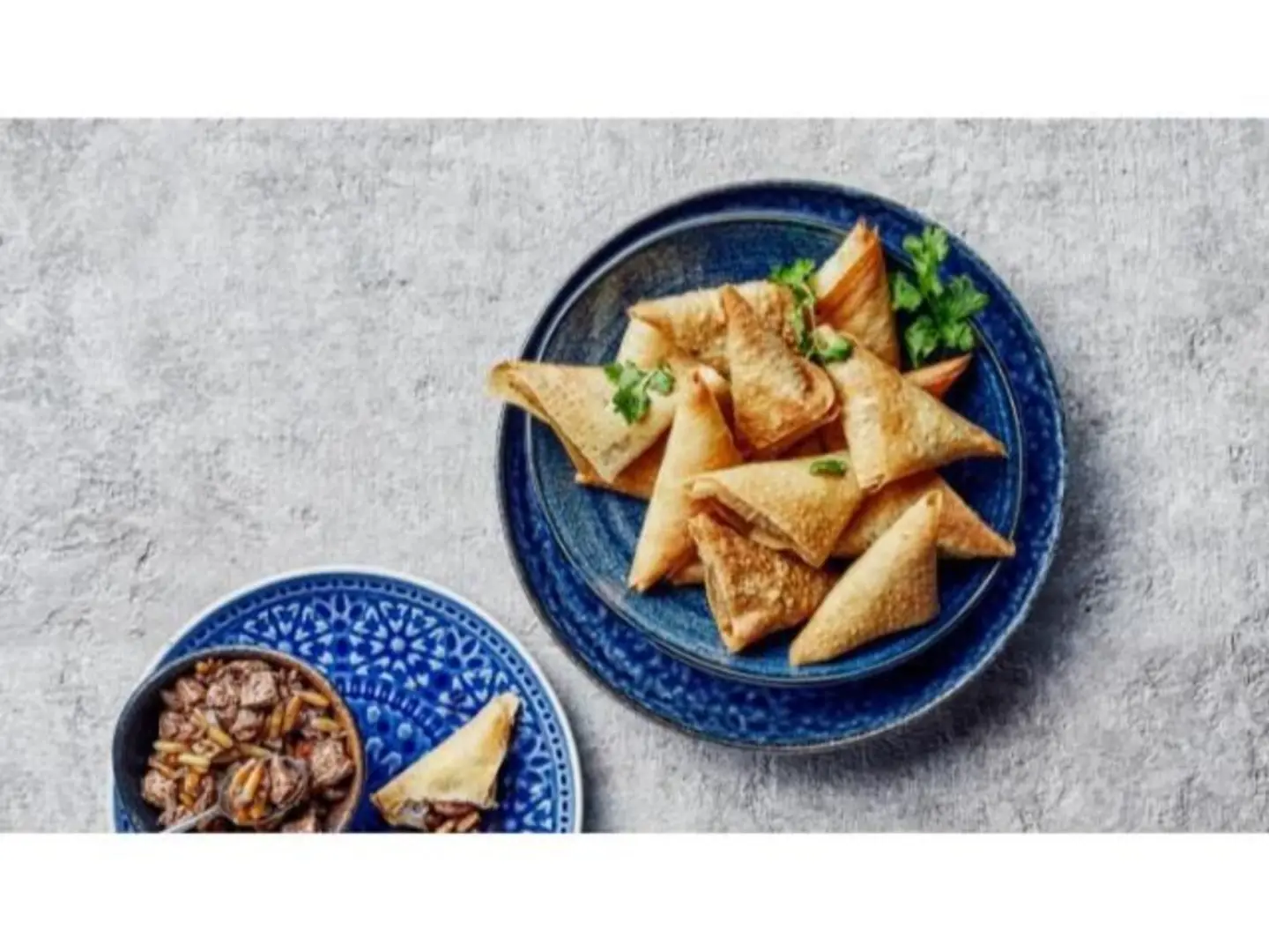 سمبوسة دجاج بالفرن - صغير