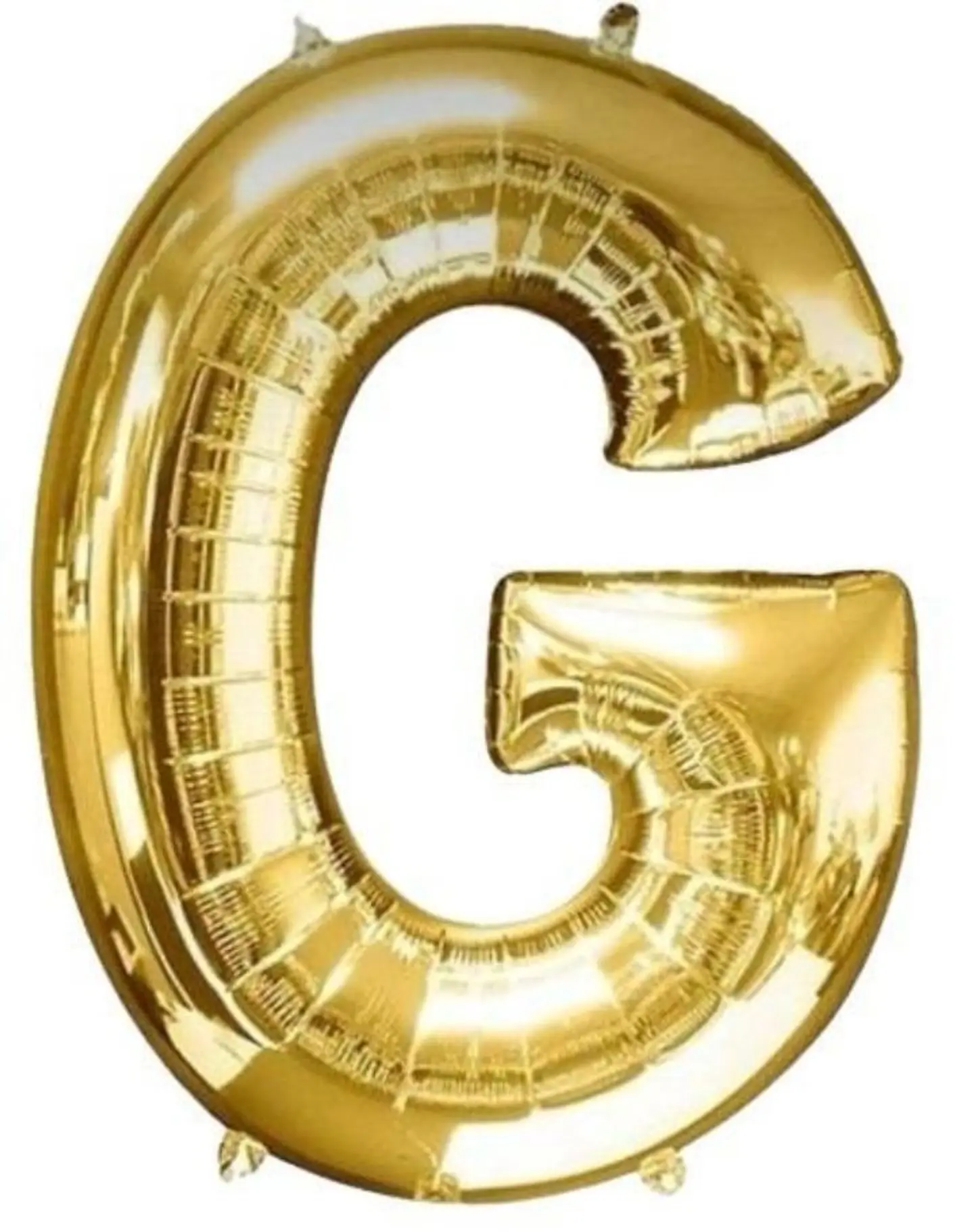 بالون بحرف ج - فضي