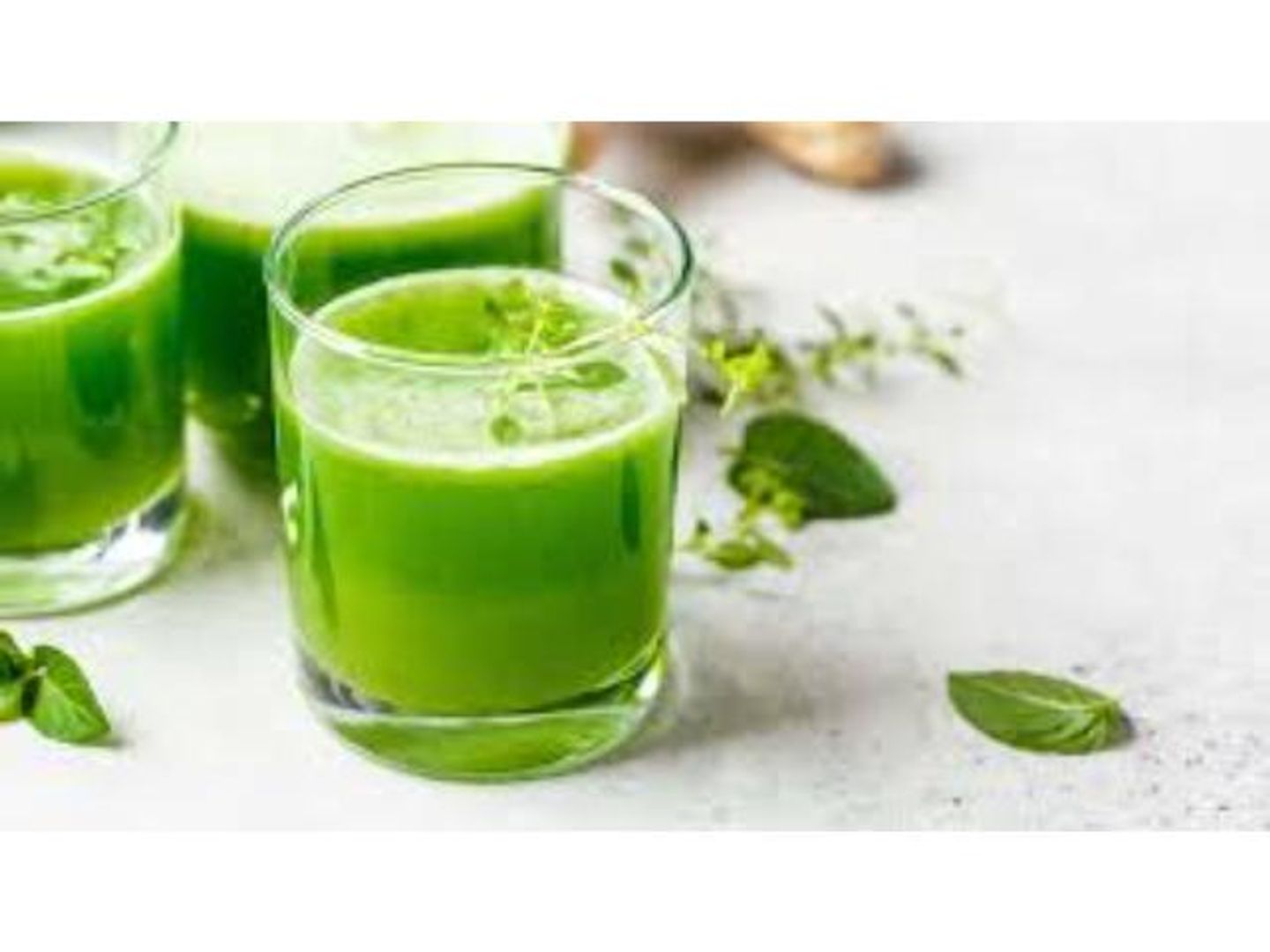العصير الأخضر - وسط