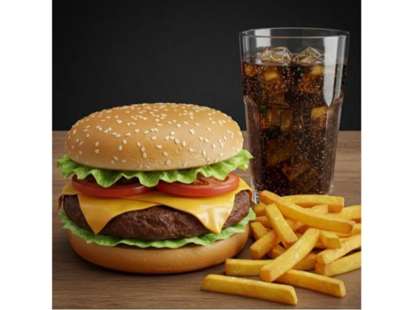 Beef Burger Meal - Small