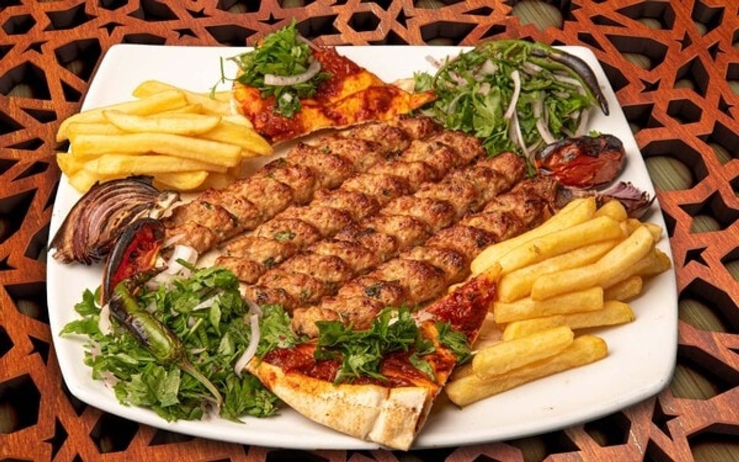 كباب دجاج - وجبة