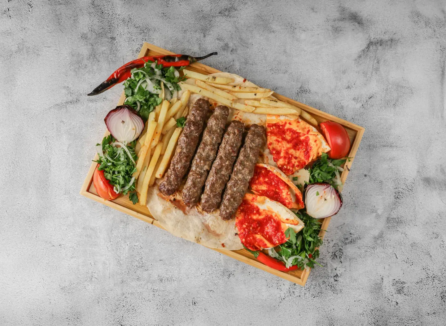 Meat Kebab - 4 Skewers