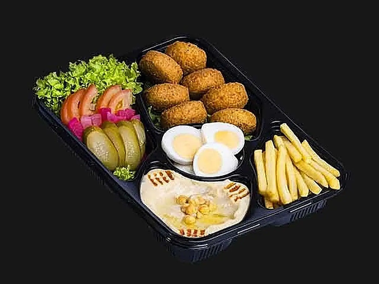 صحن فلافل - صغير