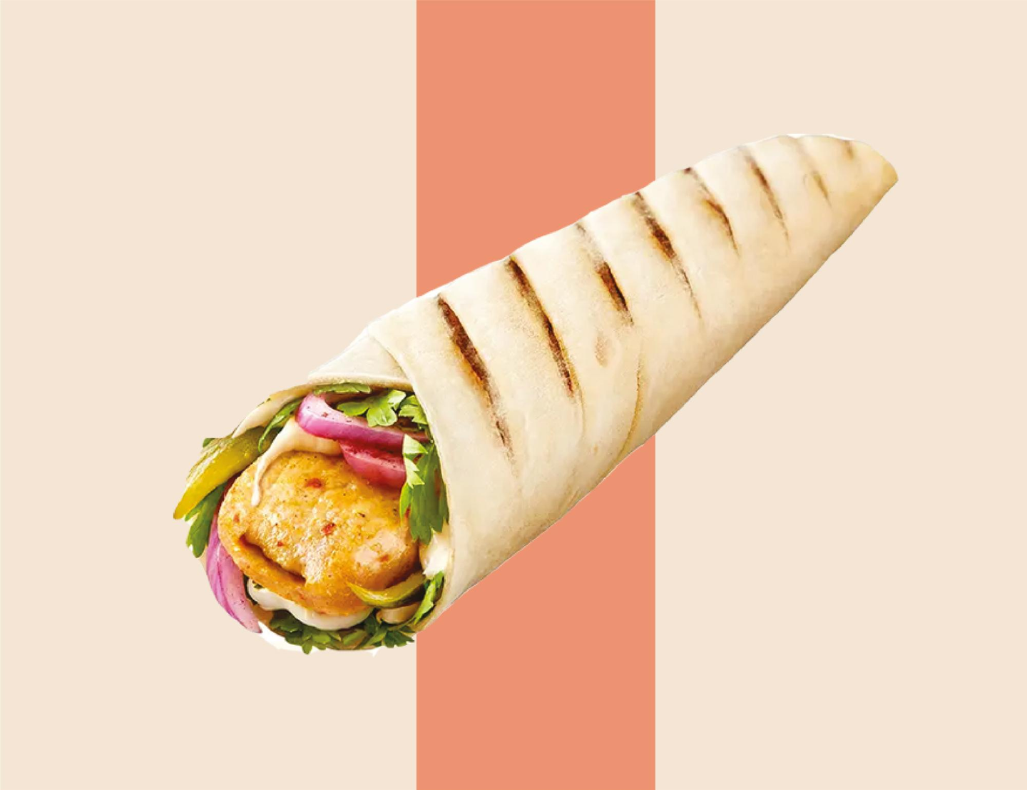 كباب دجاج - ساندوتش