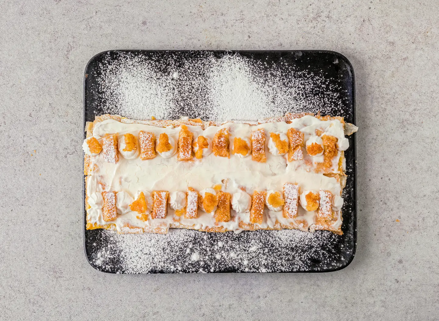 Whipped Cream Pie With Basbousa - X Small