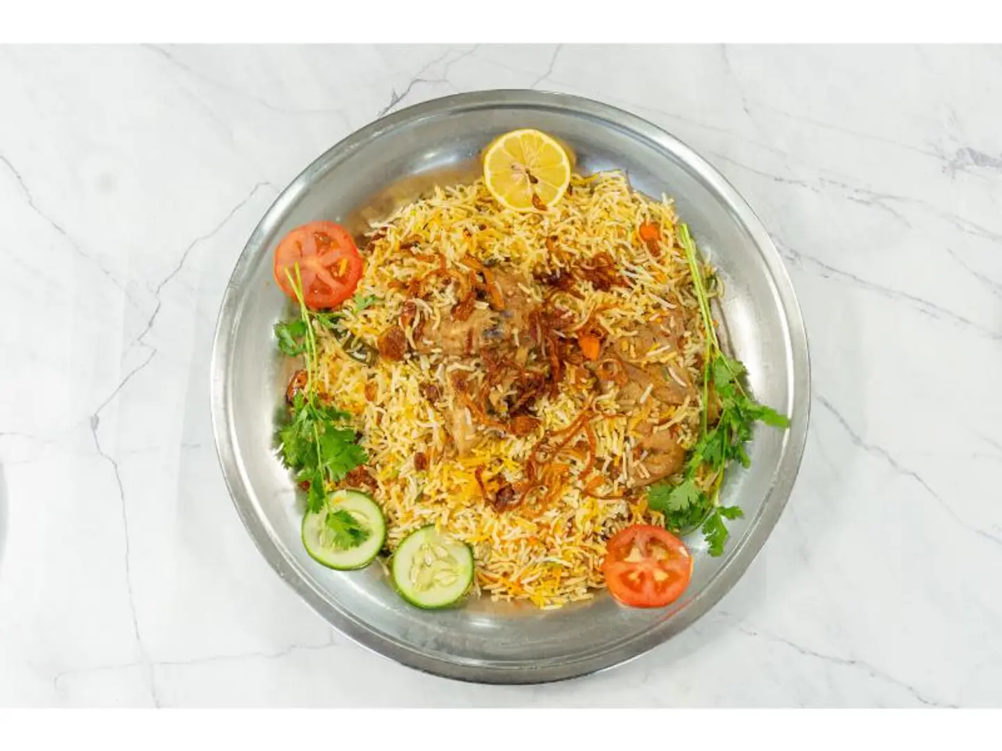 Chicken Biryani With Rice - Quarter Of A Chicken