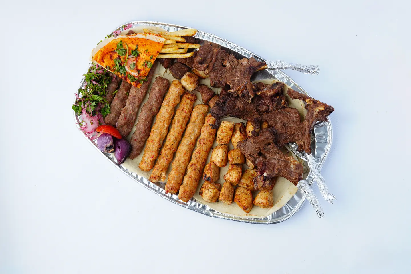 Mixed Grills Without Awsal - For One Person