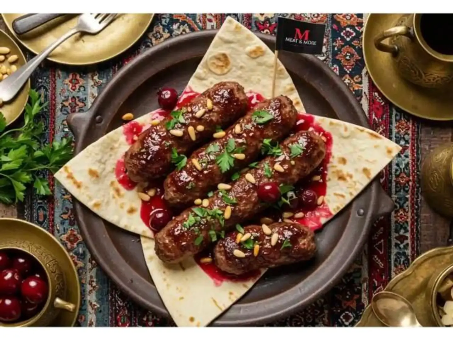 Aleppo Kebab - For One Person