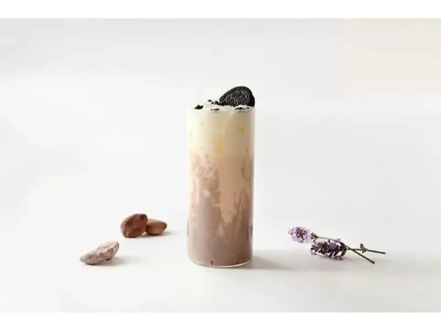 Taro Puree Boba Milk Tea - Medium
