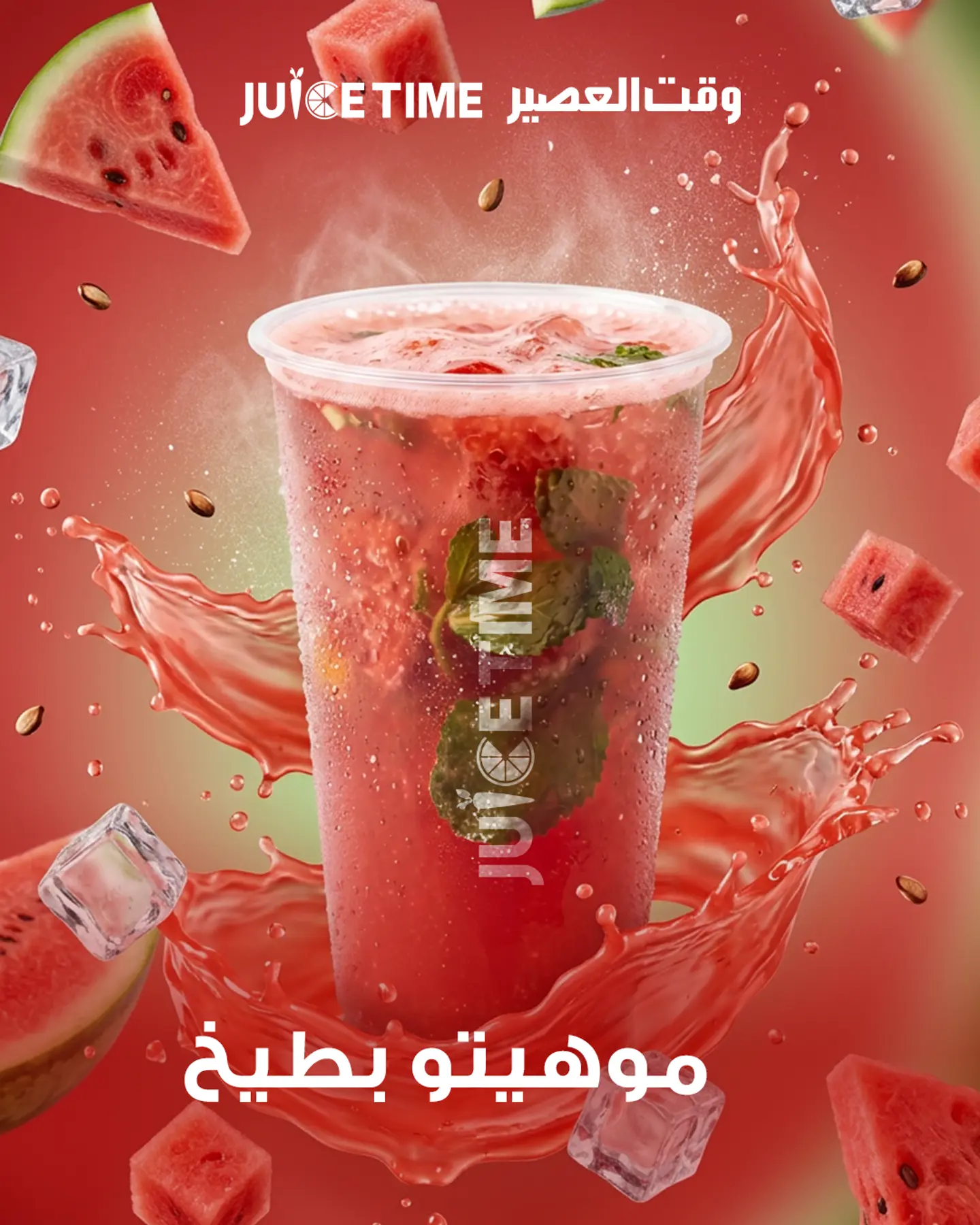 موهيتو بطيخ - حجم 16 اونص