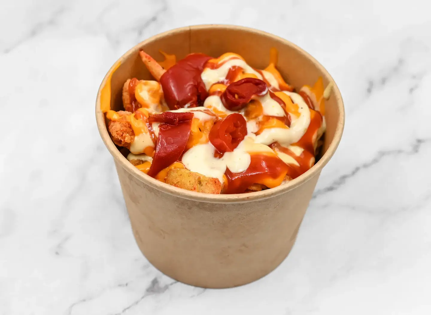 French Fries With Ketchup - Sandwich