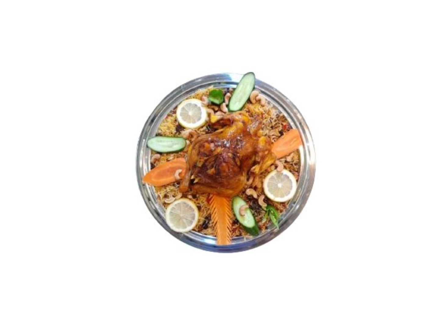 دجاج برياني - نصف دجاجة