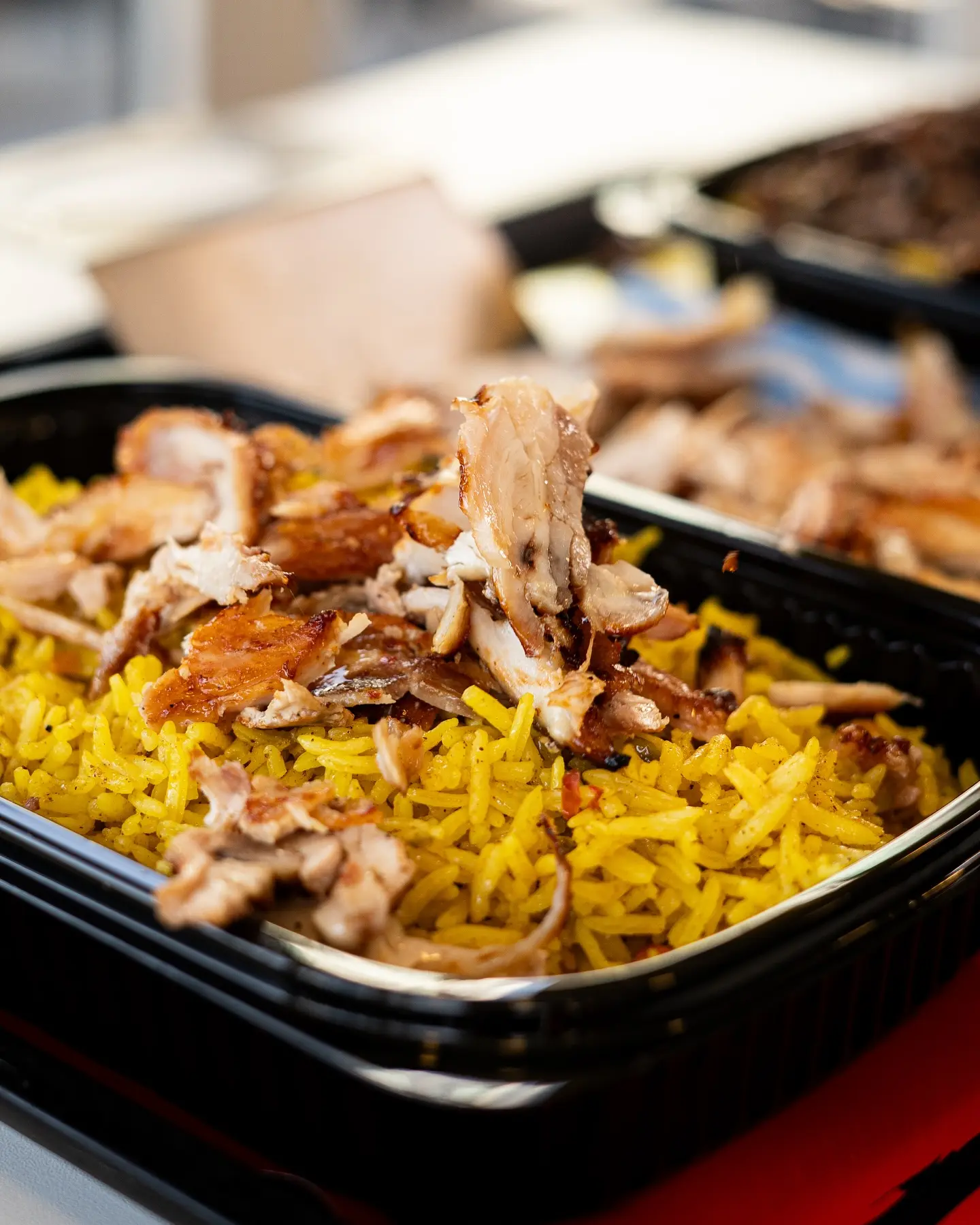 Shawarma Plate With Rice - Small