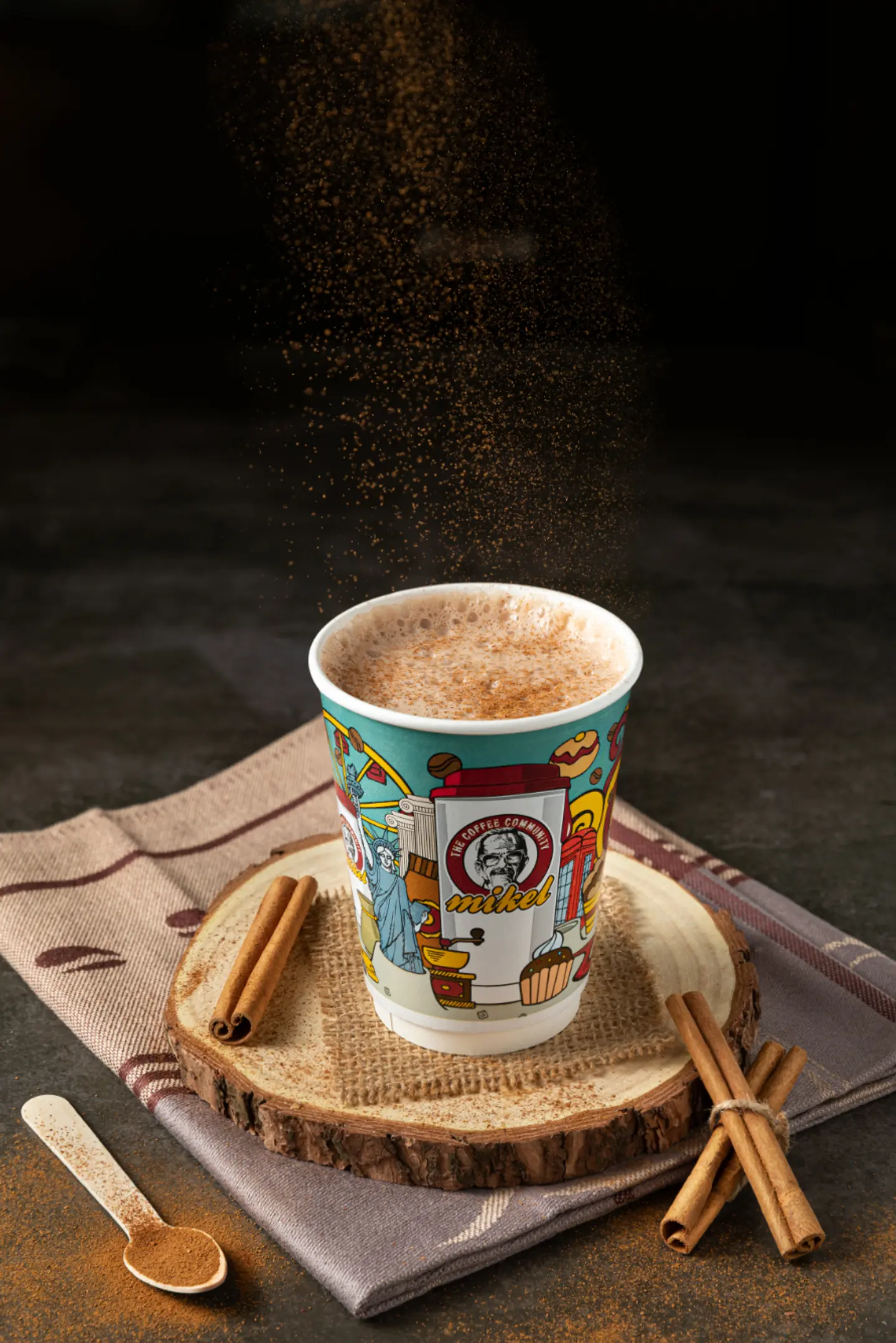 شاي لاتيه - صغير