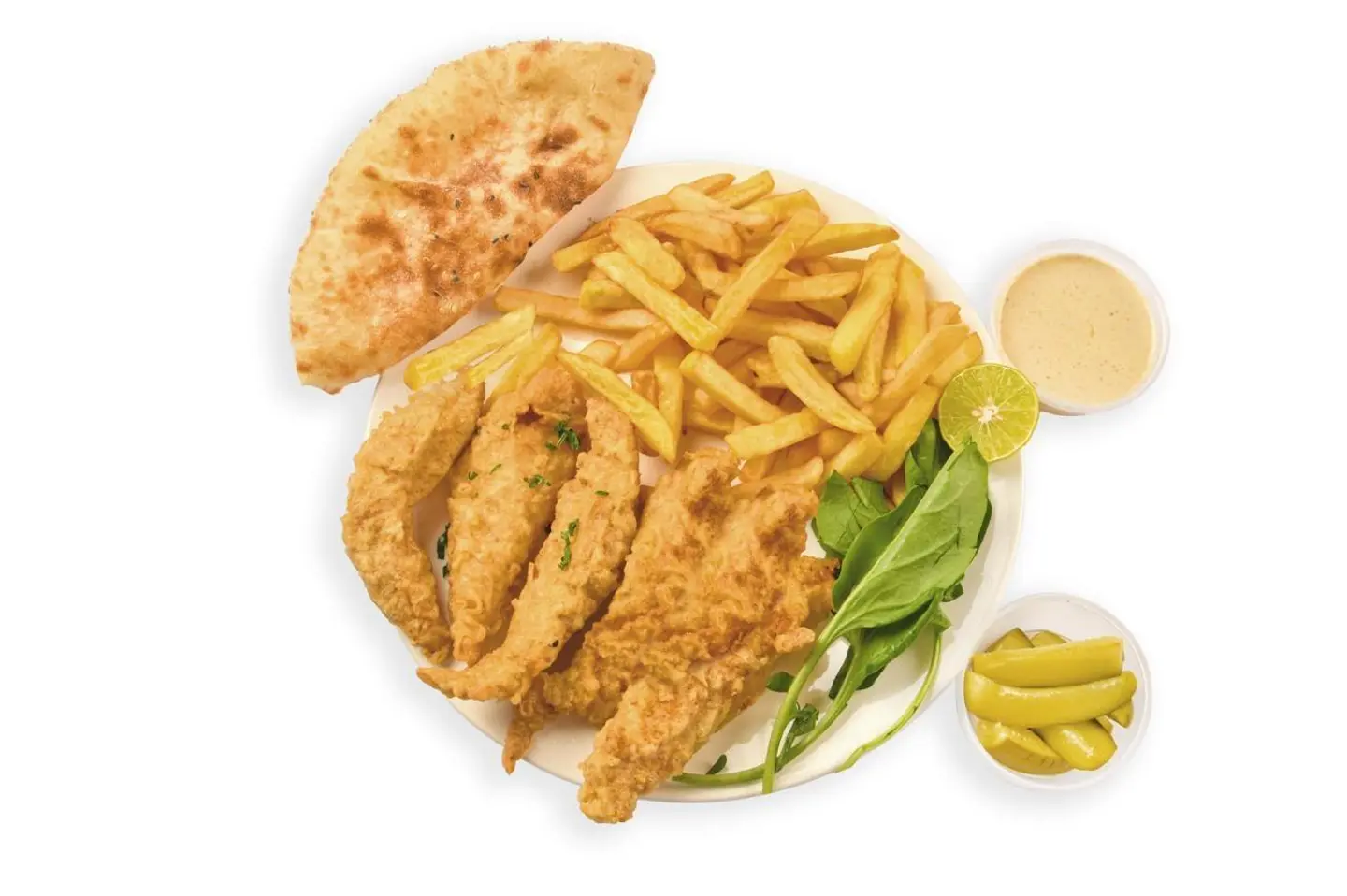 وجبه فيليه مع بطاطس مقليه - صغير