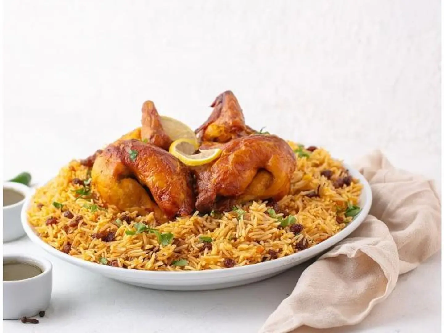 دجاج شواية - نص حبة دجاج