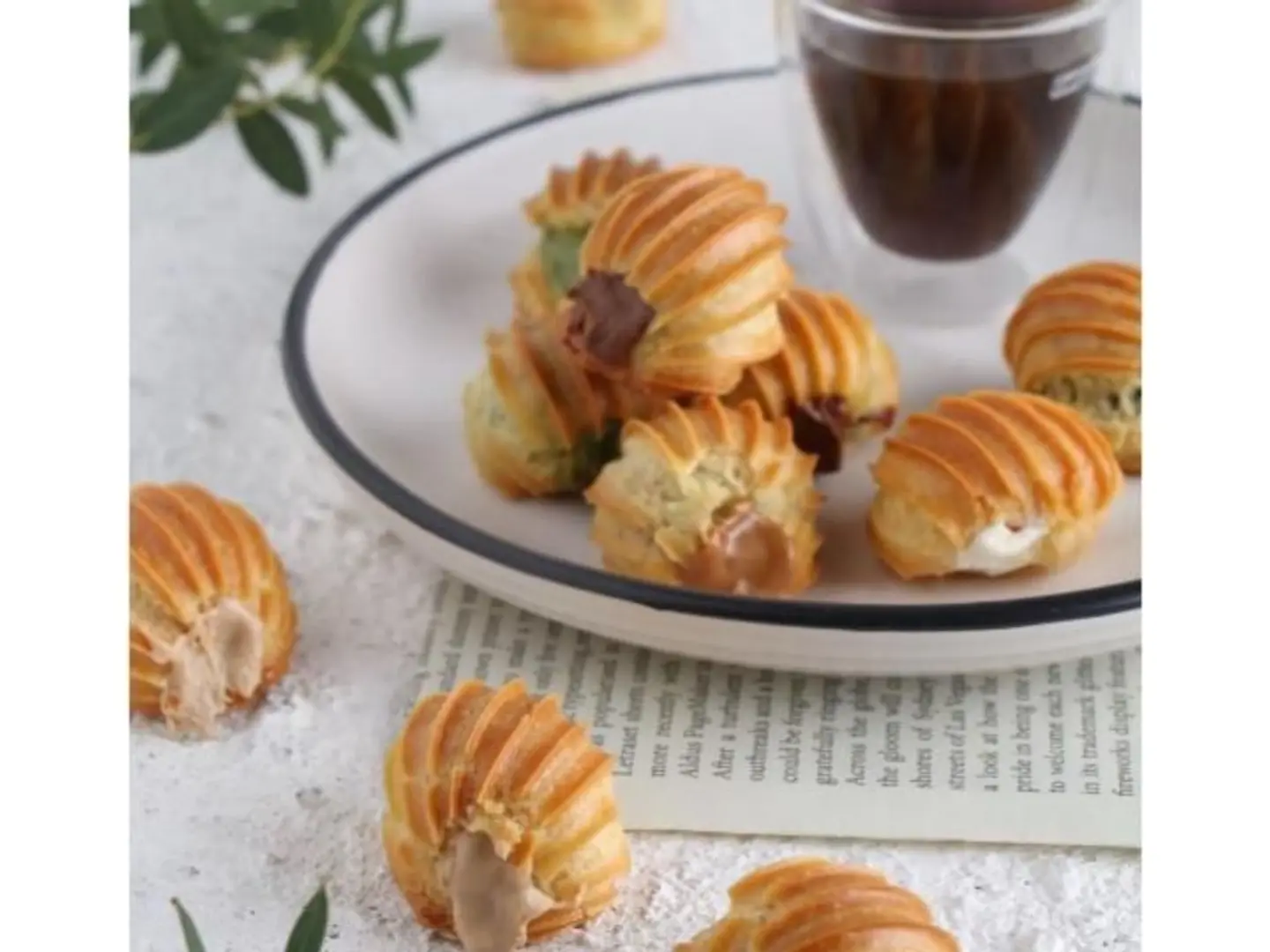 بلح شام مشوي بالبستاشيو - صغير