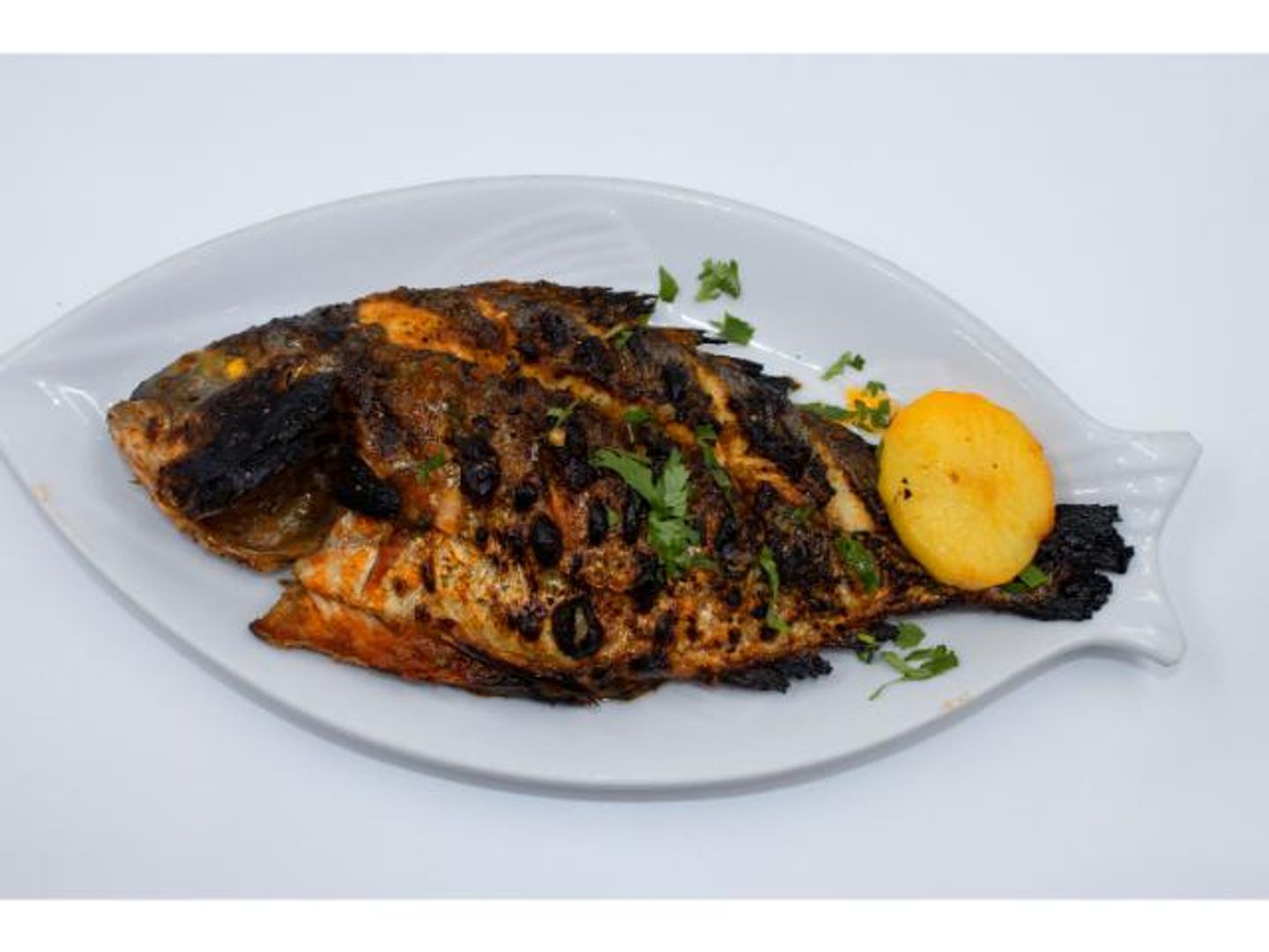 Deneis Grilled With Oil And Lemon - Half