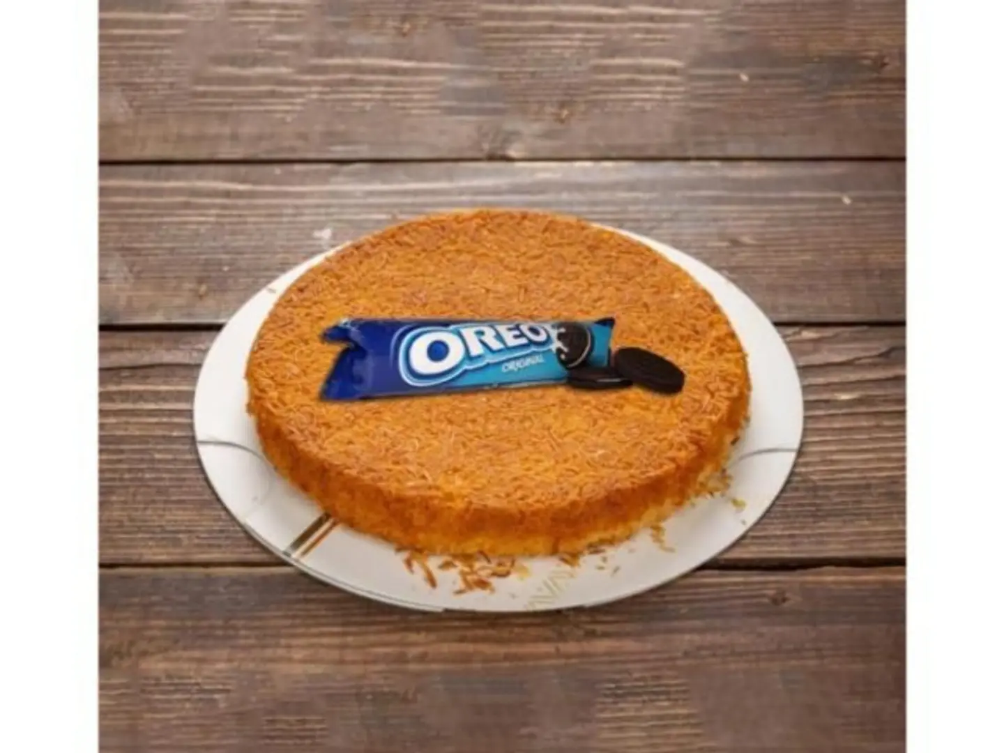 كنافة أوريو - صحن صغير