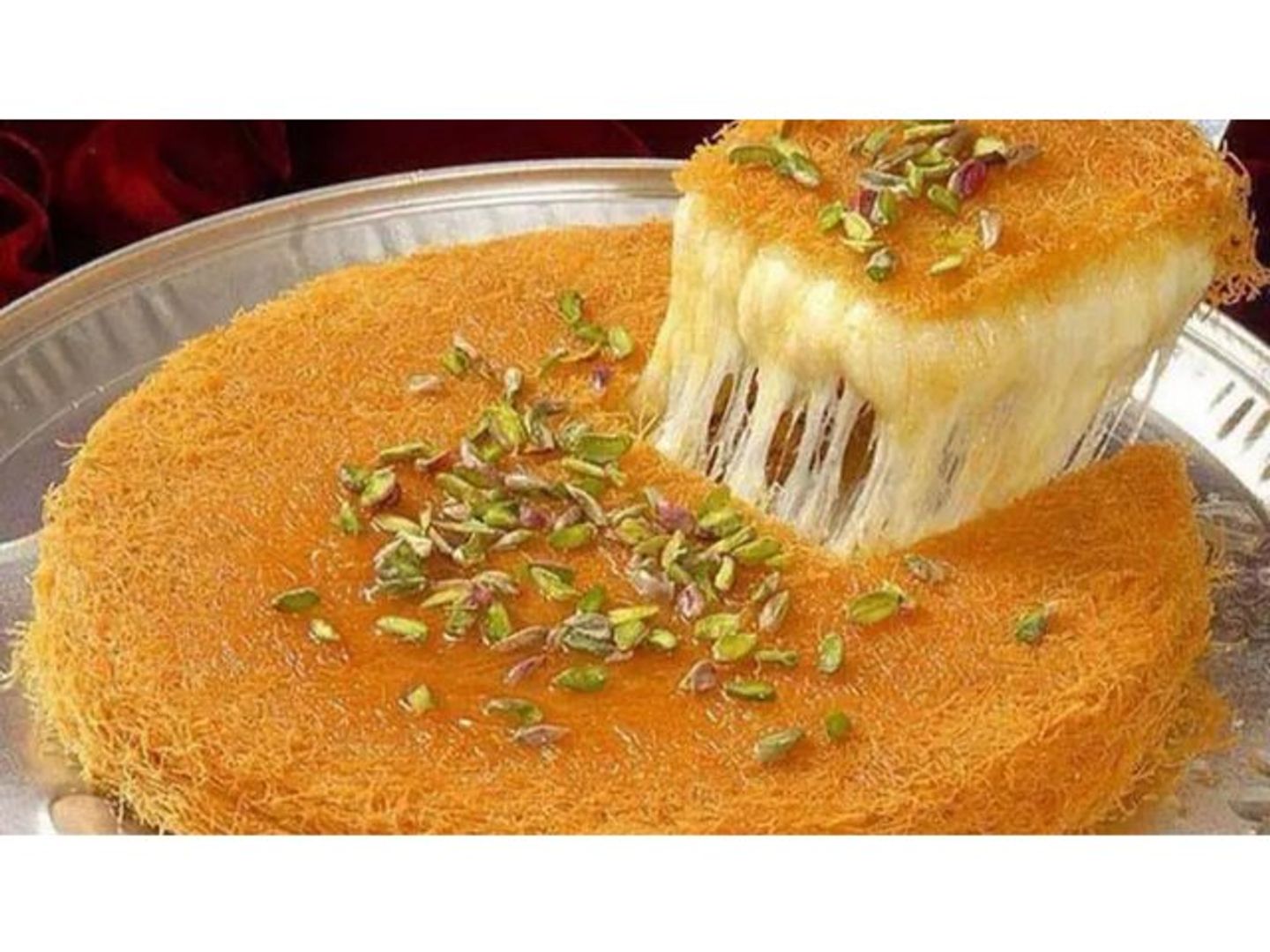 Medium Size Kunafa - Kunafa With Cream