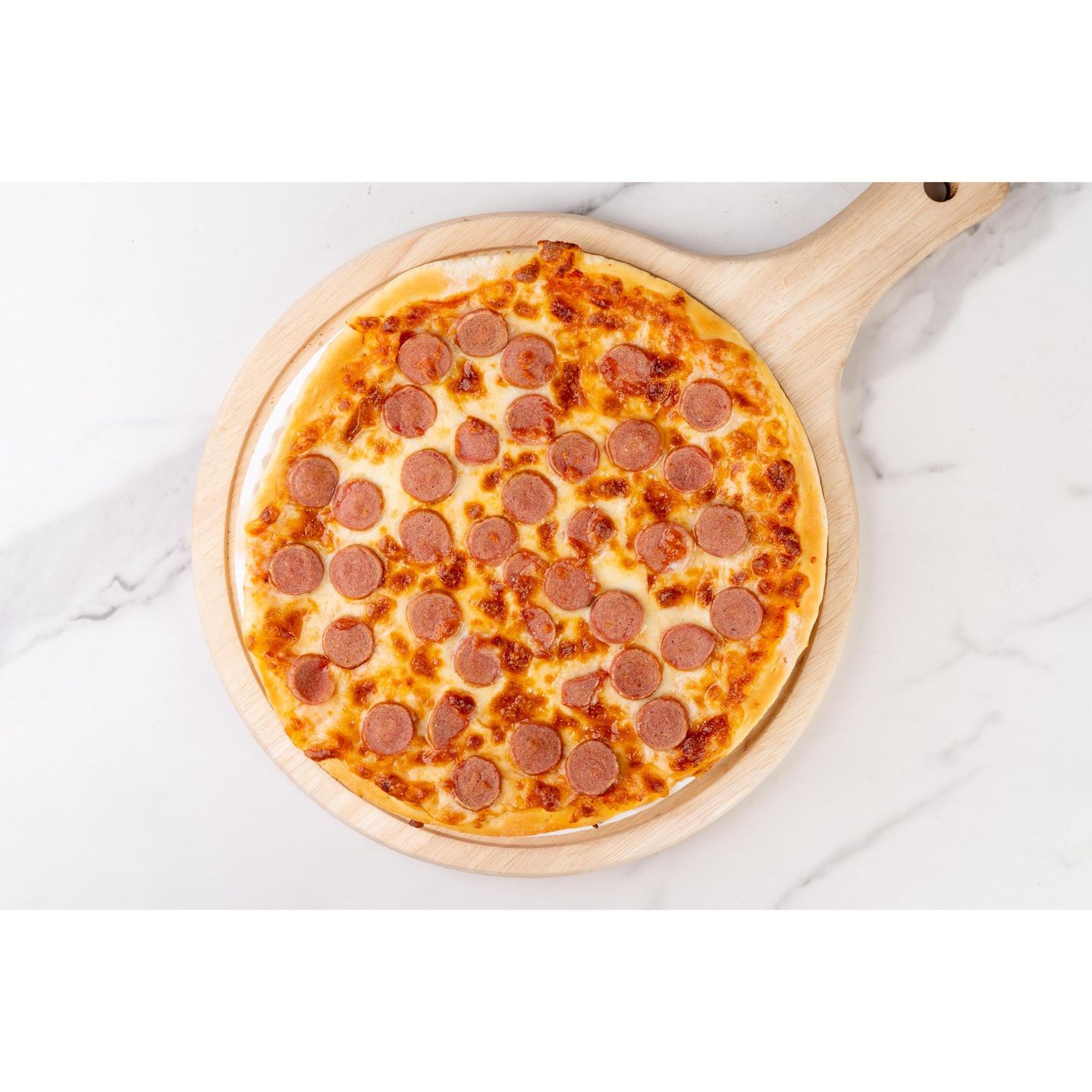 Hot Dog Pizza - Medium