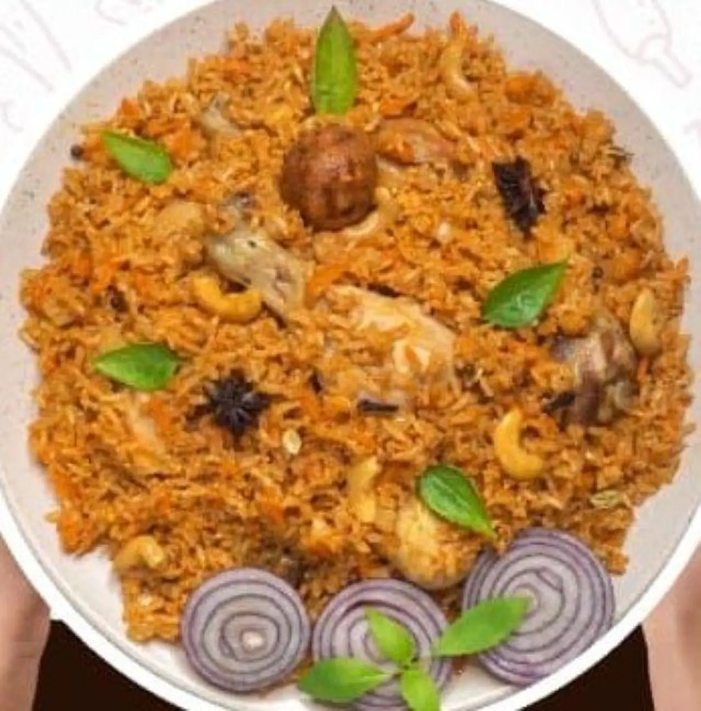 مضغوط دجاج مع رز - نصف دجاجة