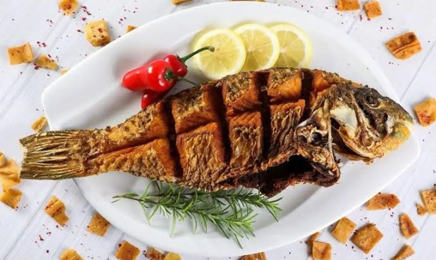 سمك هامور - مقلي