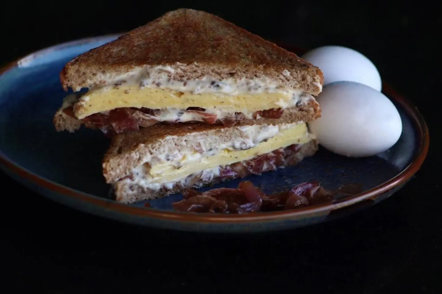 Eggs Truffle - Toast