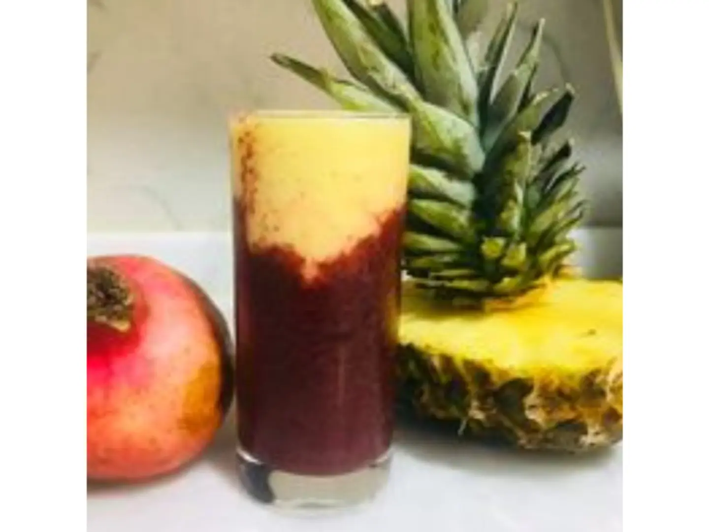 عصير رمان مع أناناس - كوب صغير