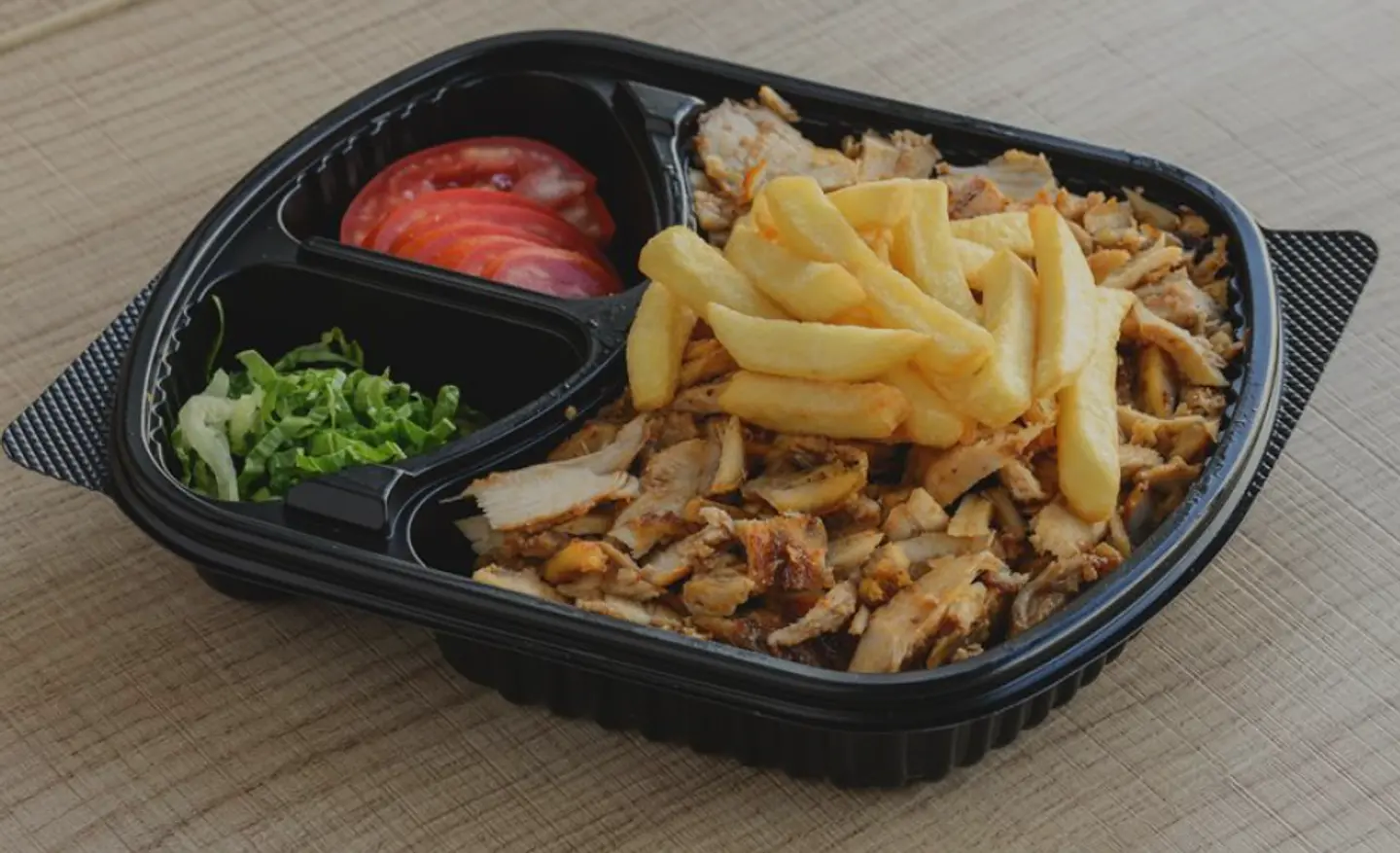 صحن شاورما لحم - صغير