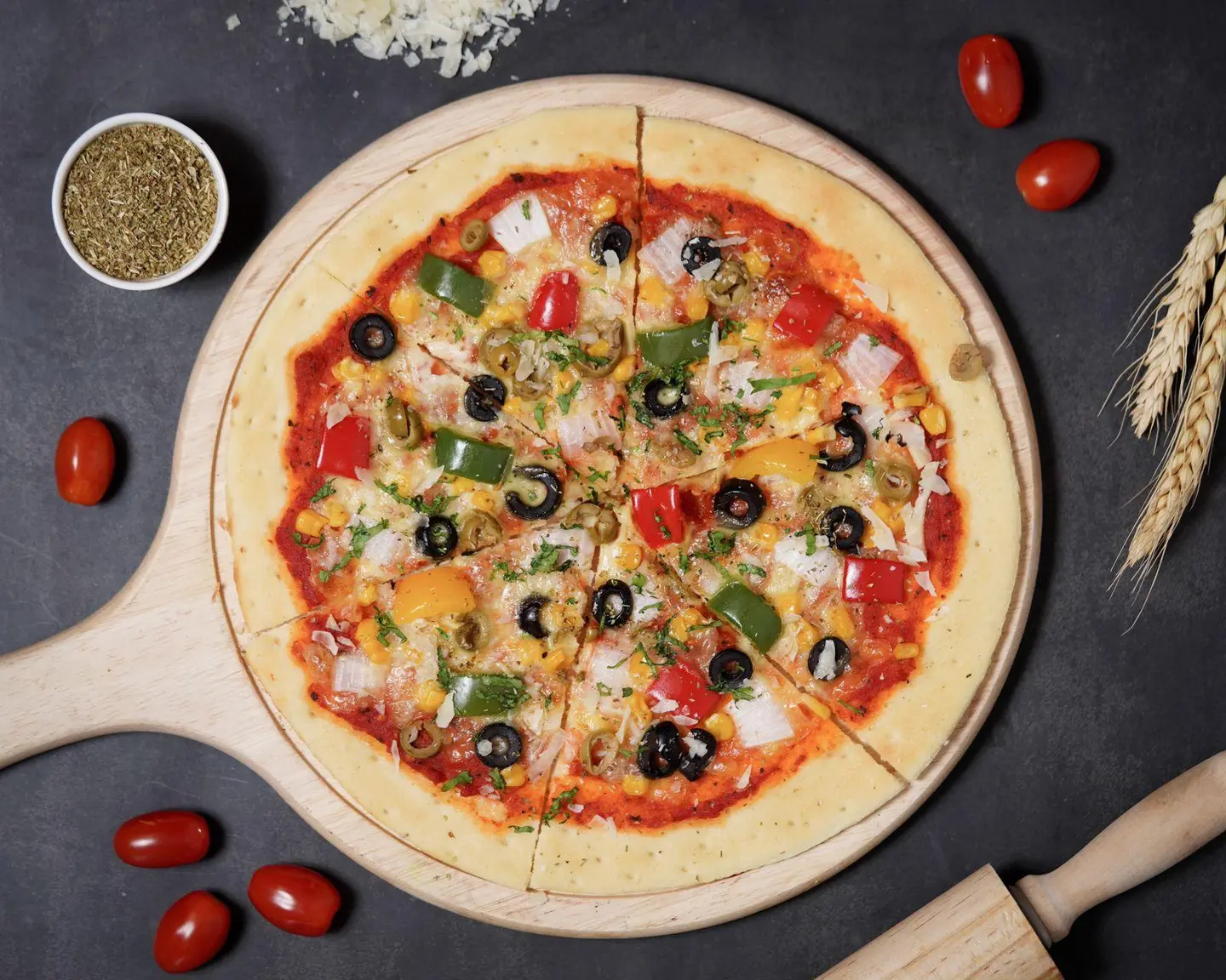 Vegetable Pizza - Small